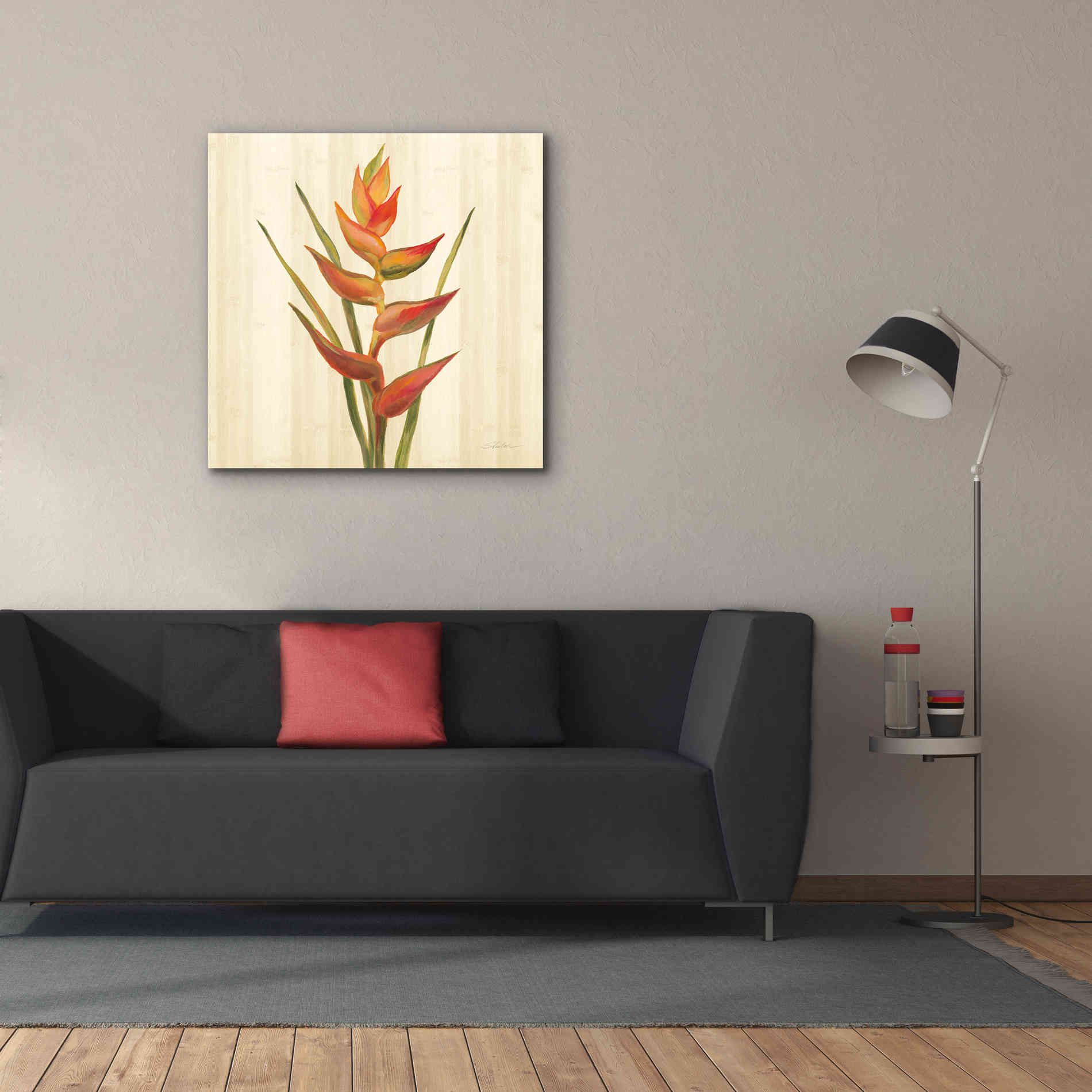 'Tropical Garden I' by Silvia Vassileva, Canvas Wall Art,37 x 37