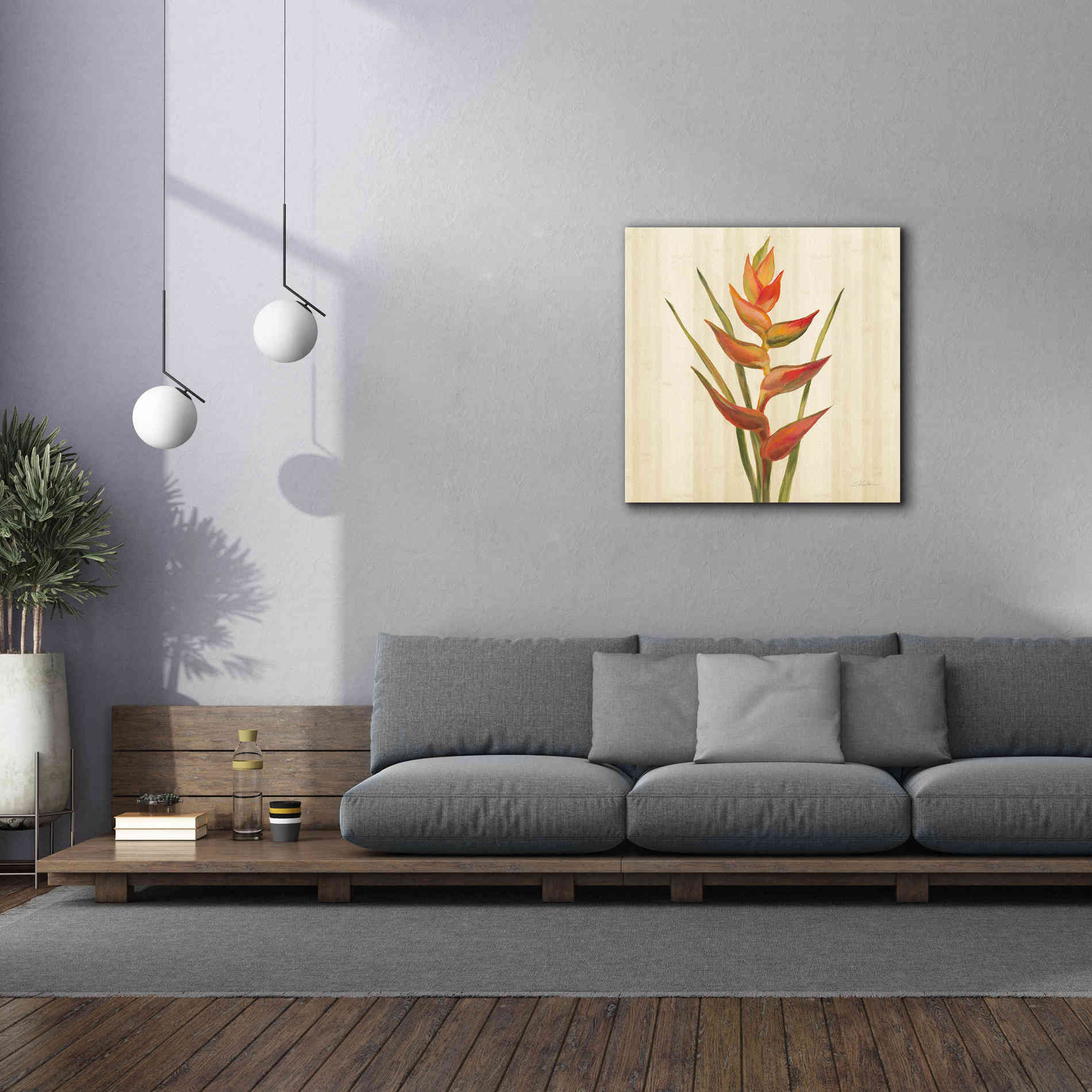 'Tropical Garden I' by Silvia Vassileva, Canvas Wall Art,37 x 37