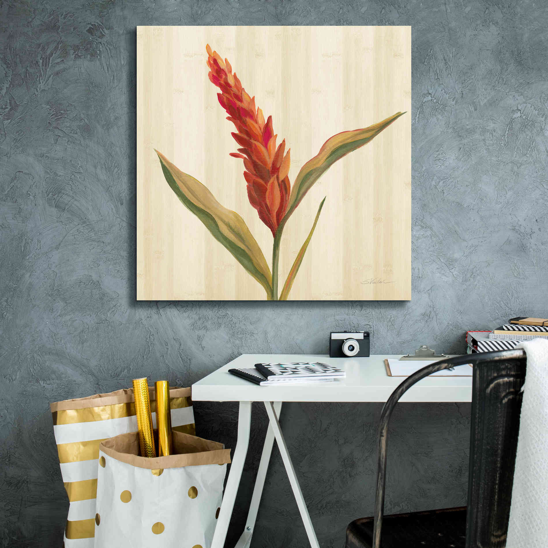 'Tropical Garden II' by Silvia Vassileva, Canvas Wall Art,26 x 26