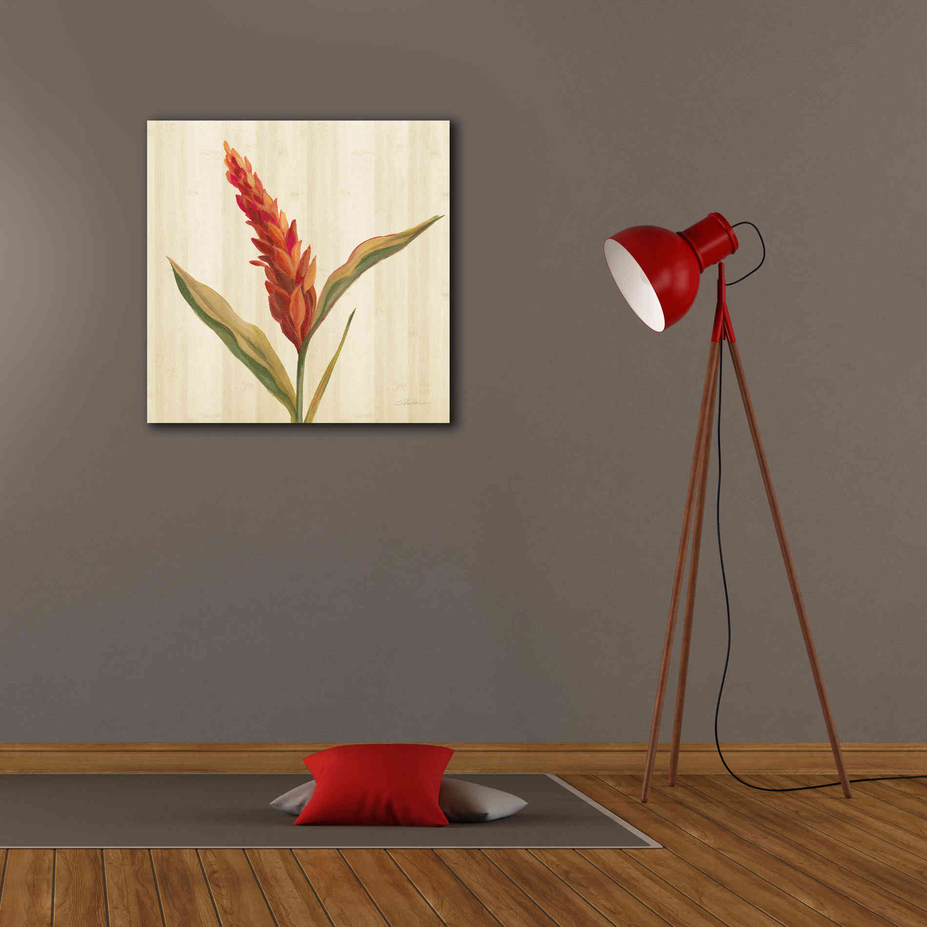 'Tropical Garden II' by Silvia Vassileva, Canvas Wall Art,26 x 26