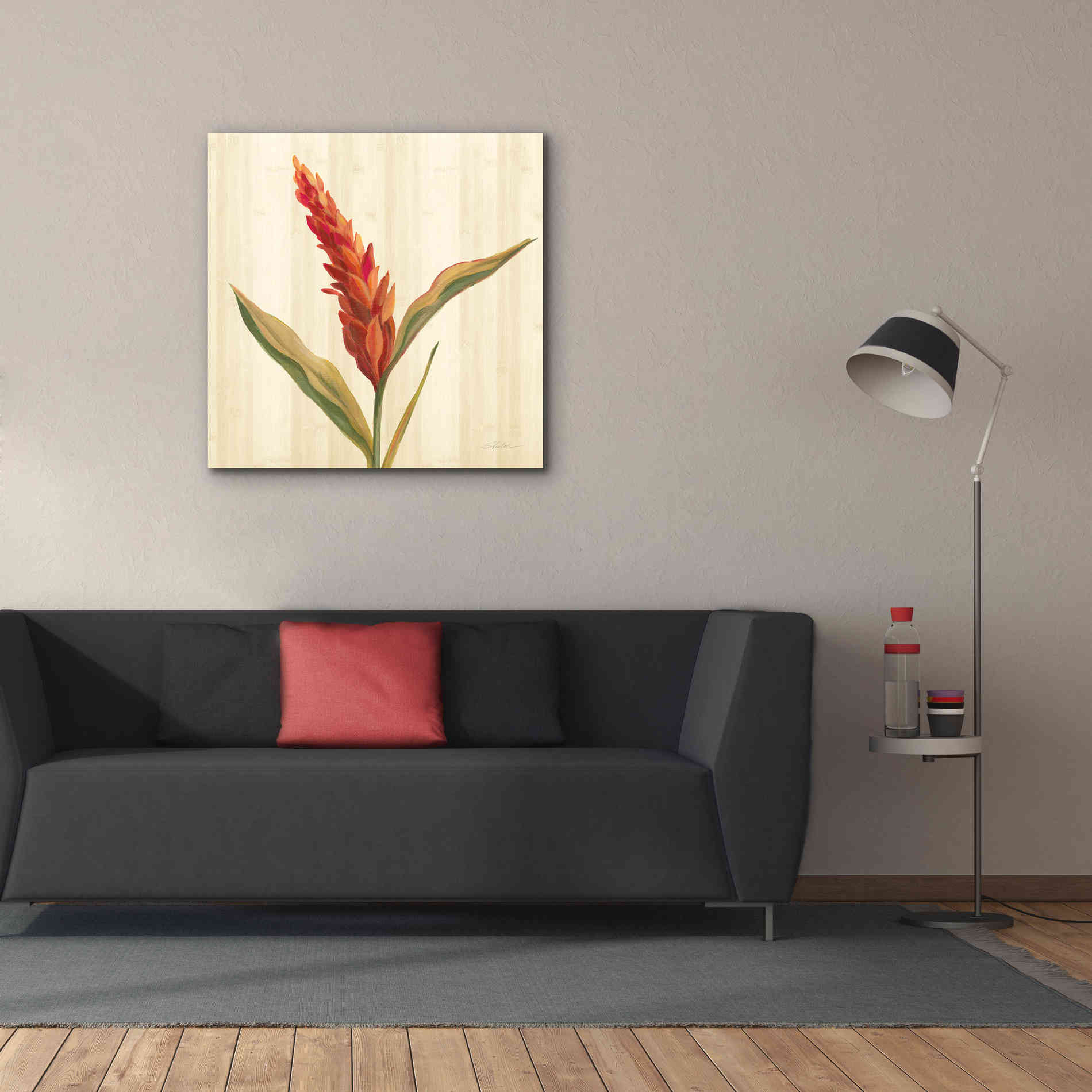 'Tropical Garden II' by Silvia Vassileva, Canvas Wall Art,37 x 37