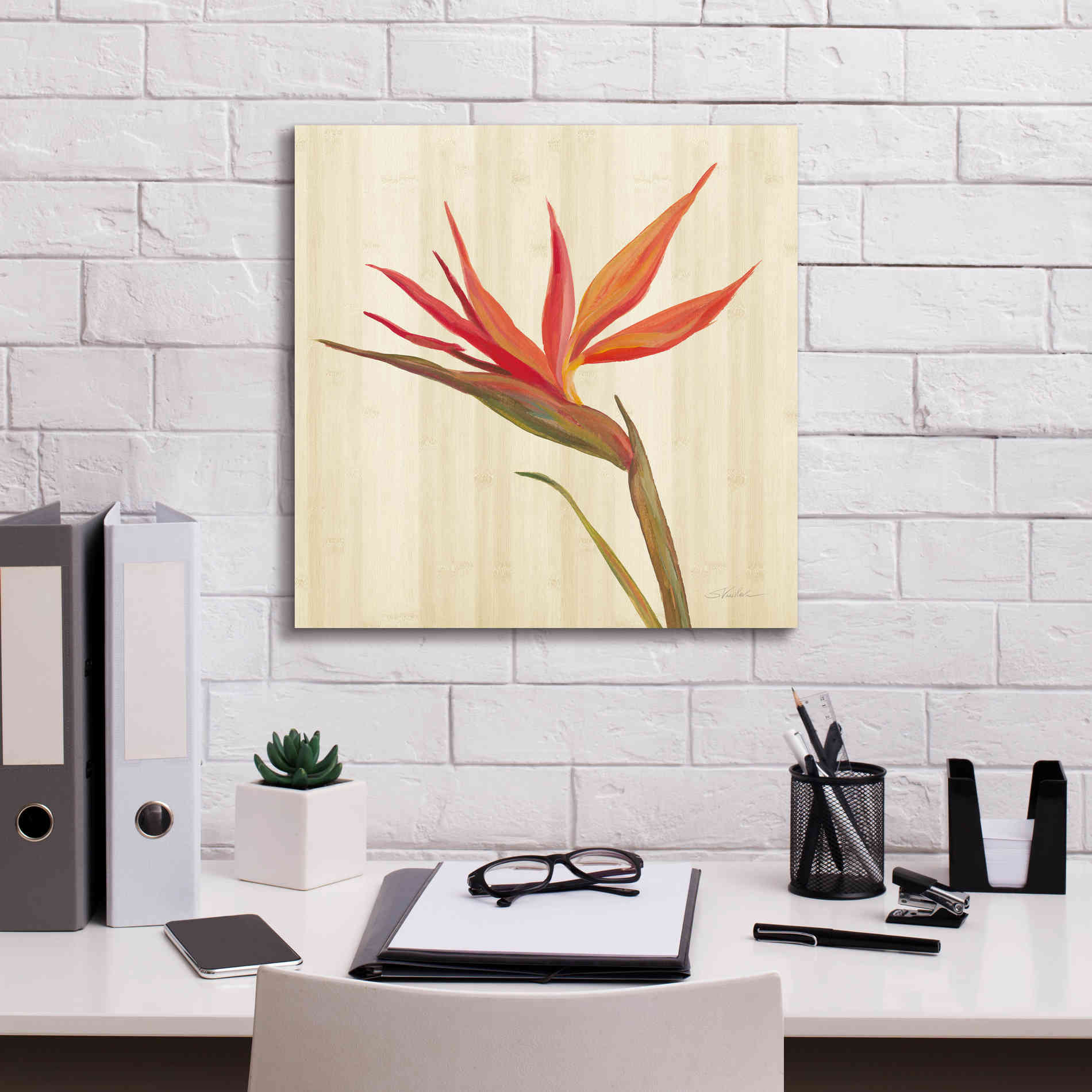 'Tropical Garden IV' by Silvia Vassileva, Canvas Wall Art,18 x 18