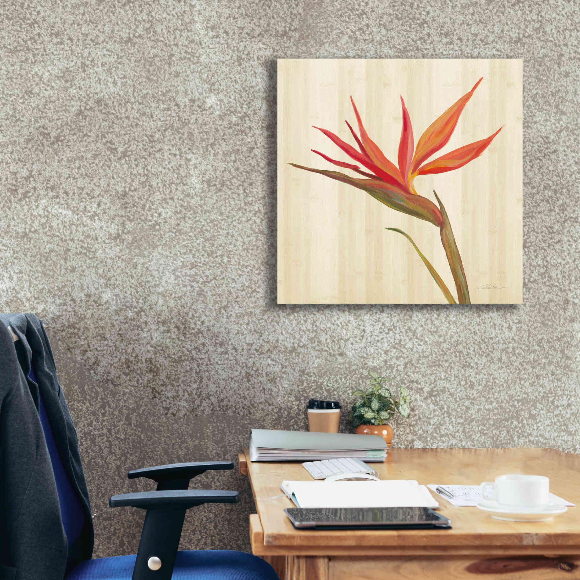 'Tropical Garden IV' by Silvia Vassileva, Canvas Wall Art,26 x 26