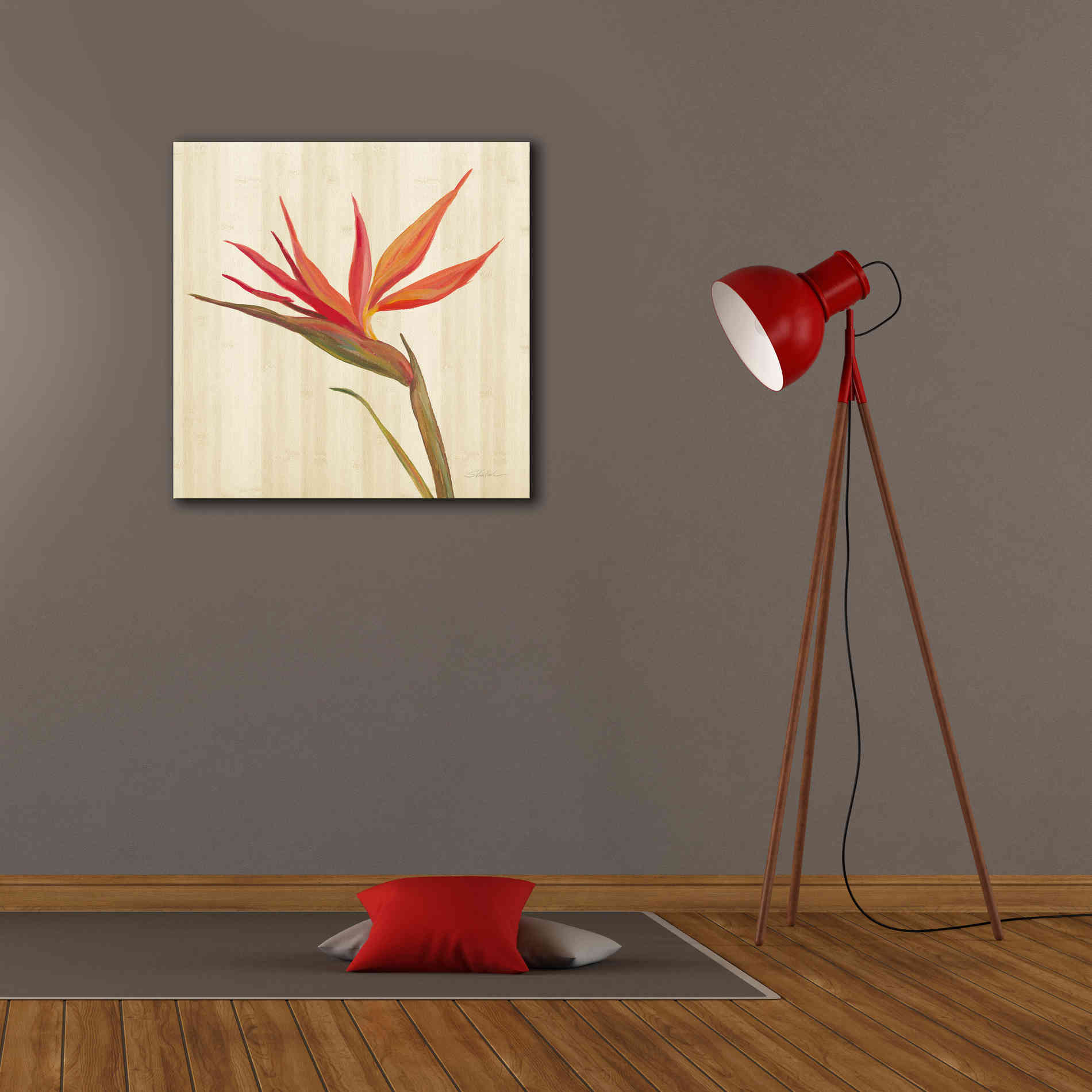 'Tropical Garden IV' by Silvia Vassileva, Canvas Wall Art,26 x 26