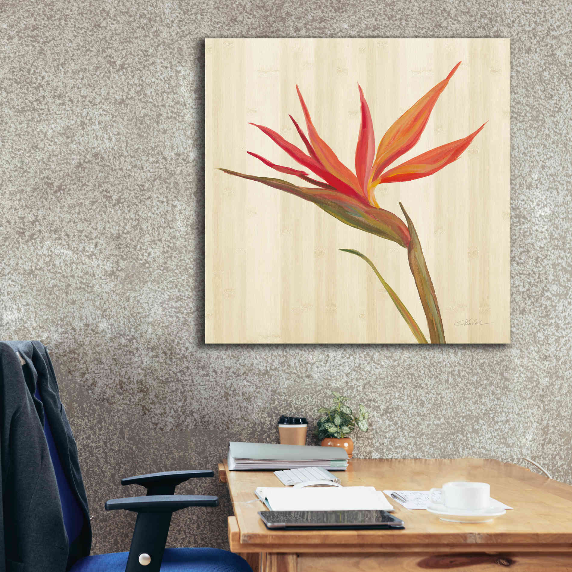 'Tropical Garden IV' by Silvia Vassileva, Canvas Wall Art,37 x 37