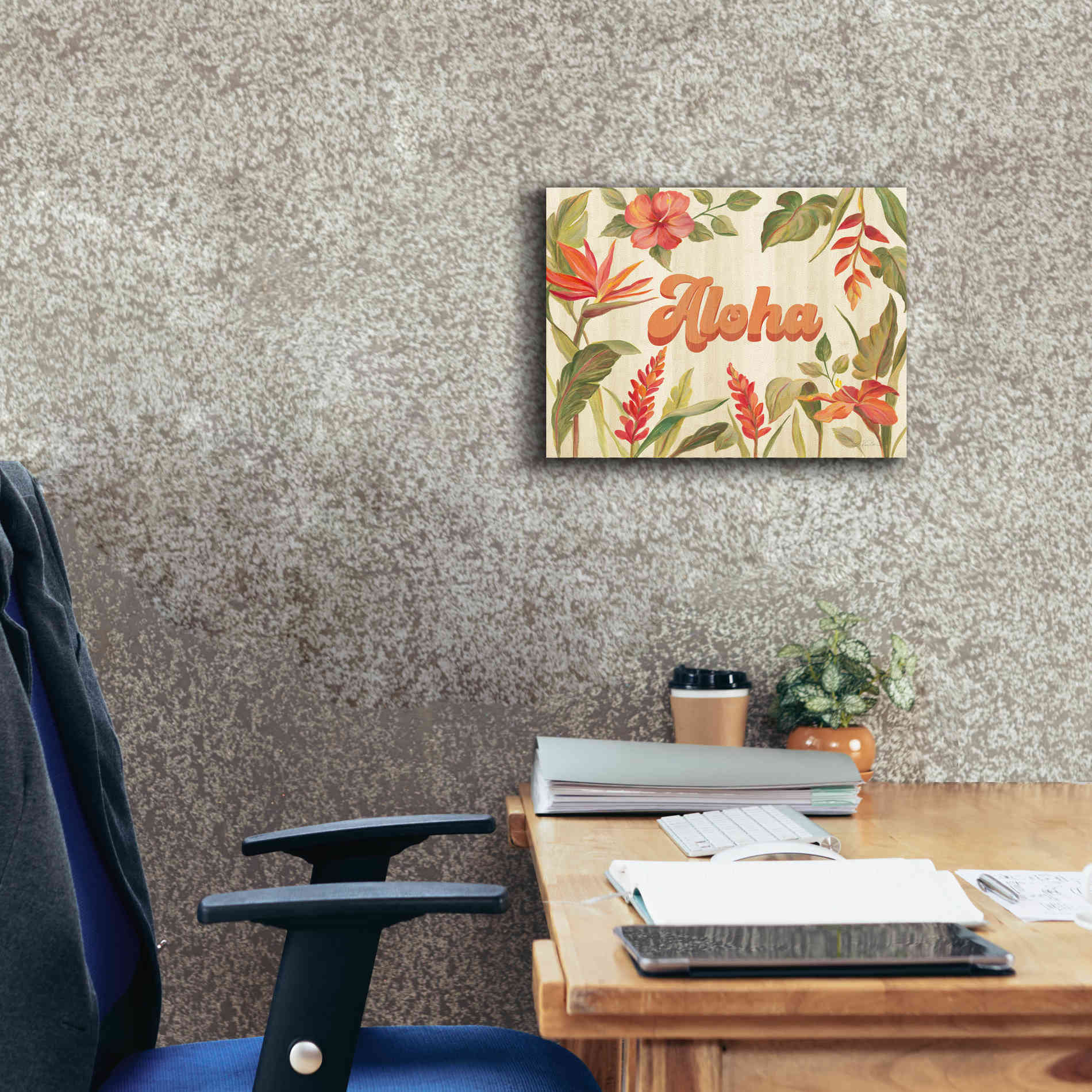 'Tropical Garden VIII' by Silvia Vassileva, Canvas Wall Art,16 x 12