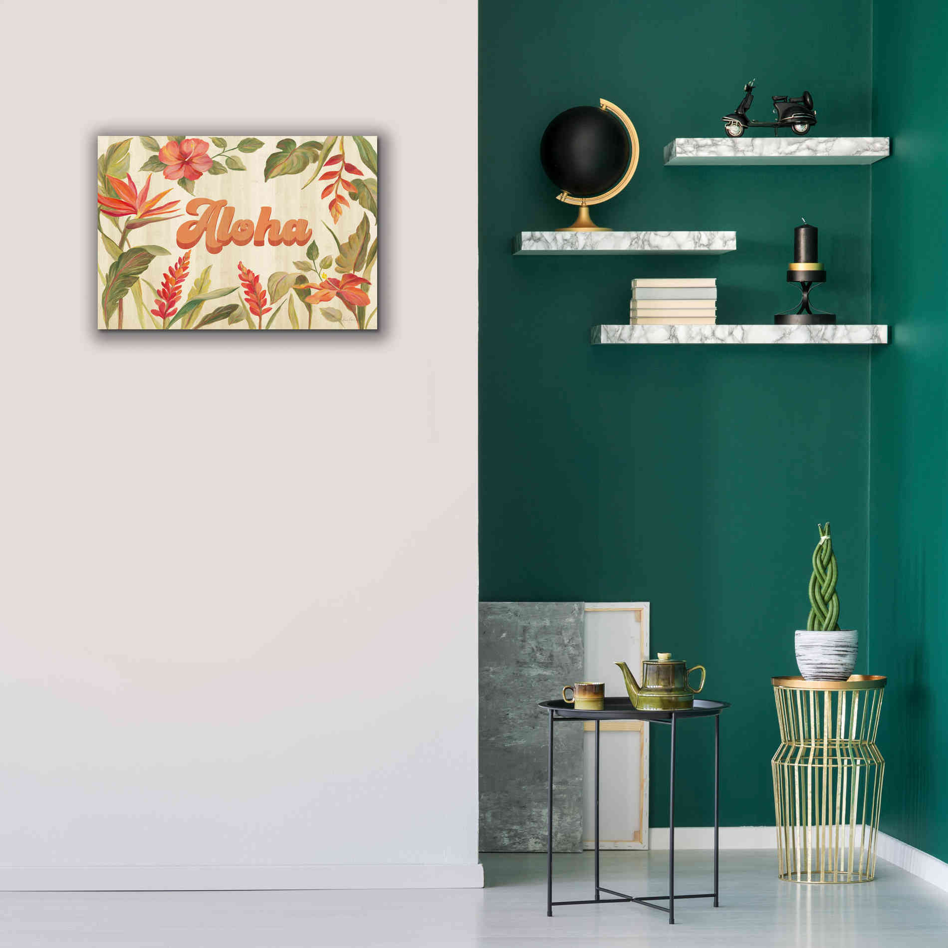 'Tropical Garden VIII' by Silvia Vassileva, Canvas Wall Art,26 x 18