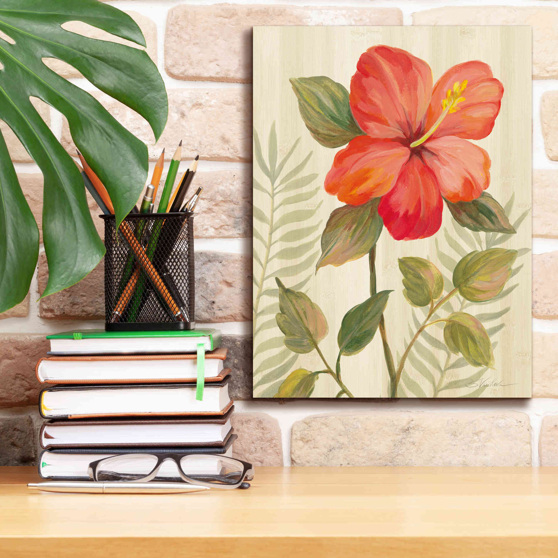 'Tropical Garden XI' by Silvia Vassileva, Canvas Wall Art,12 x 16