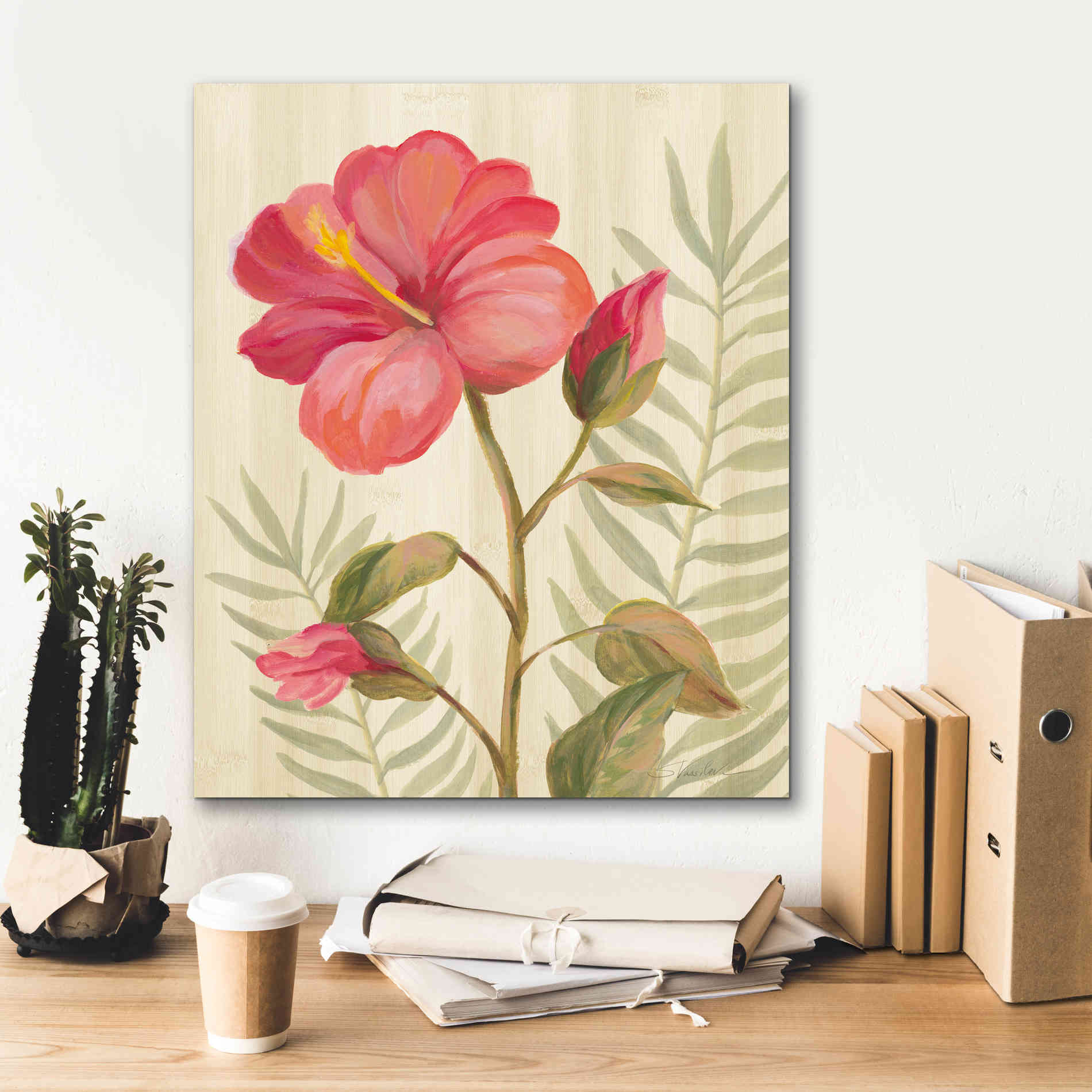 'Tropical Garden XII' by Silvia Vassileva, Canvas Wall Art,20 x 24