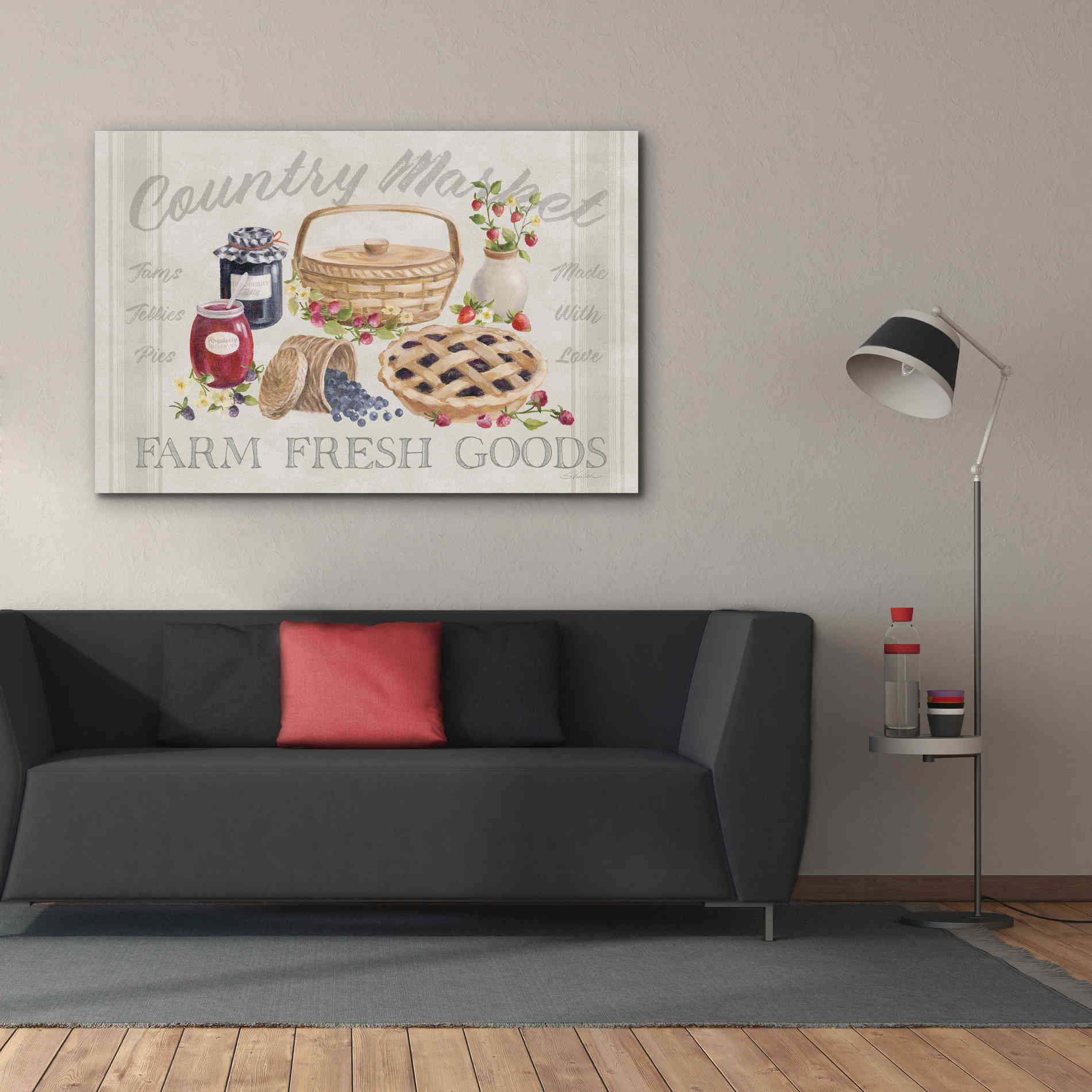 'Homemade Happiness I' by Silvia Vassileva, Canvas Wall Art,60 x 40