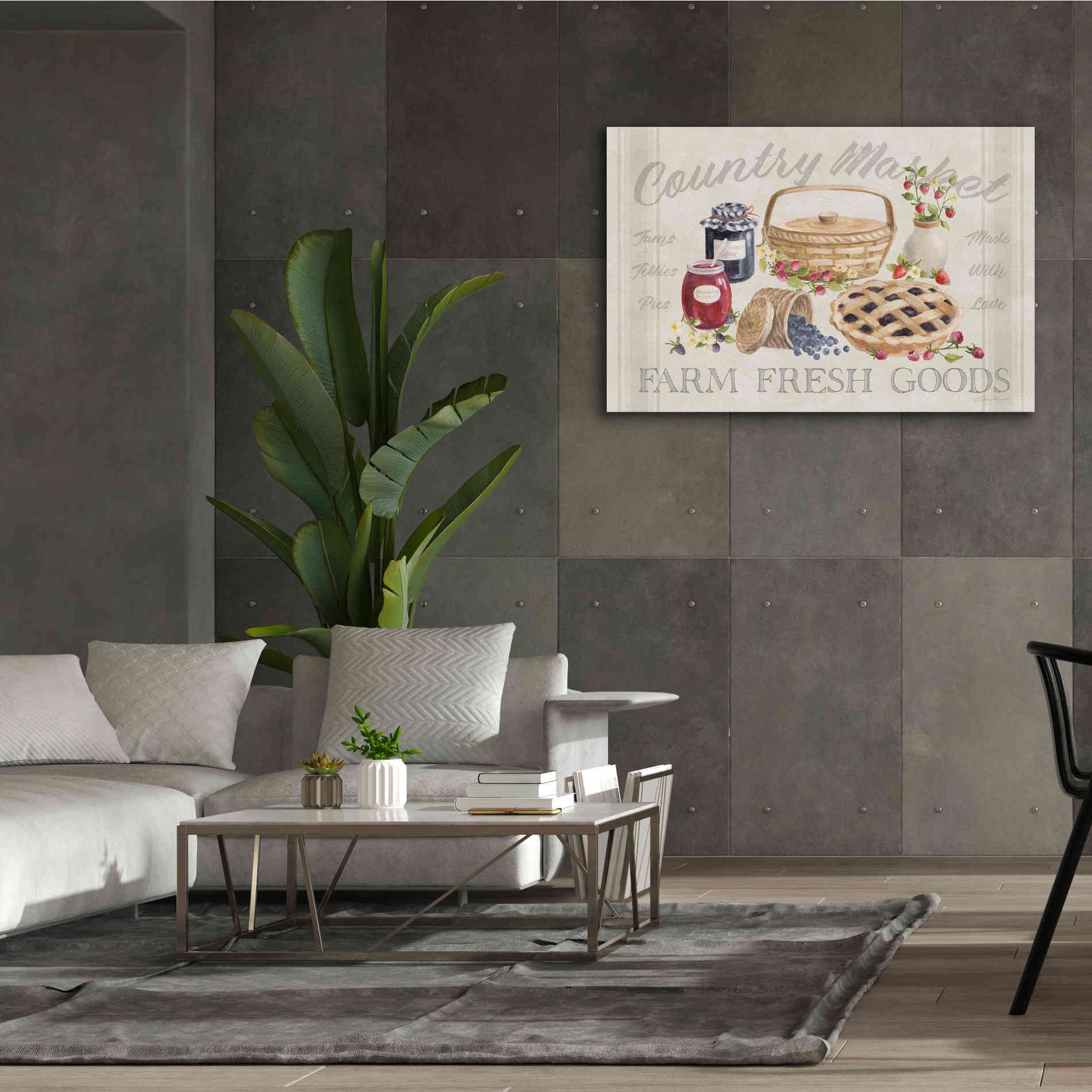 'Homemade Happiness I' by Silvia Vassileva, Canvas Wall Art,60 x 40