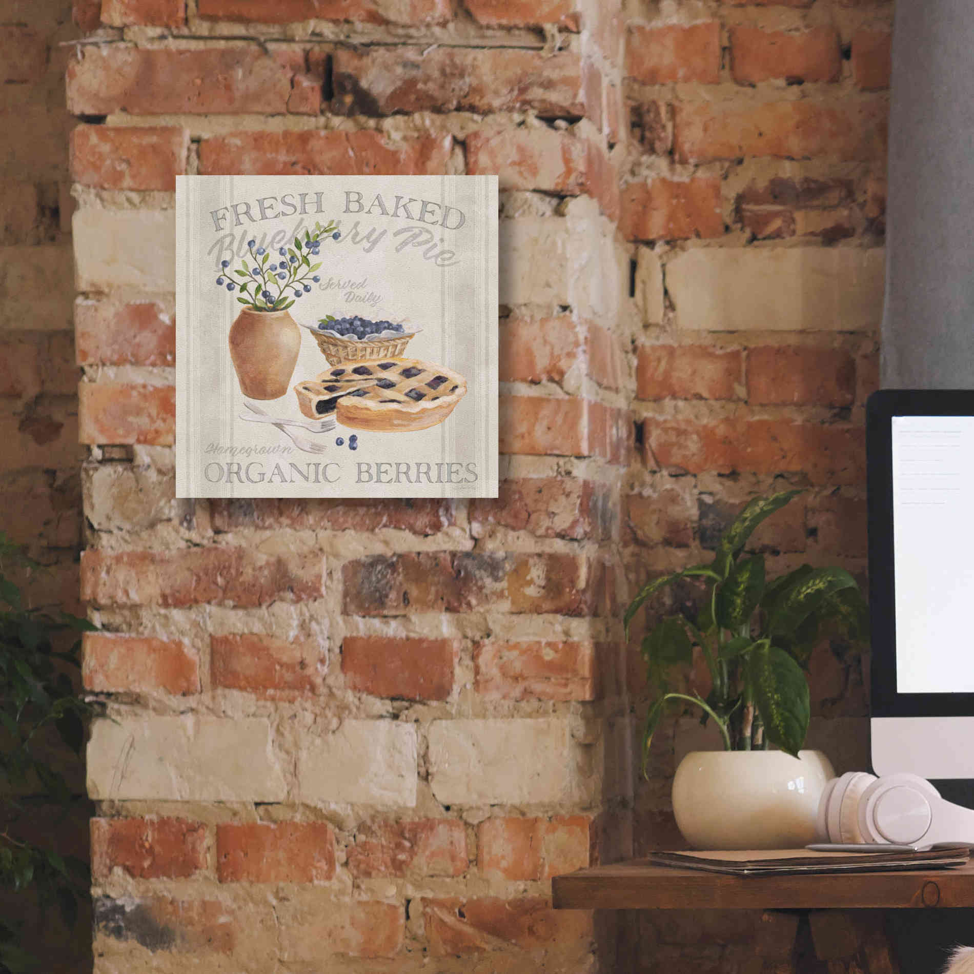 'Homemade Happiness II' by Silvia Vassileva, Canvas Wall Art,12 x 12