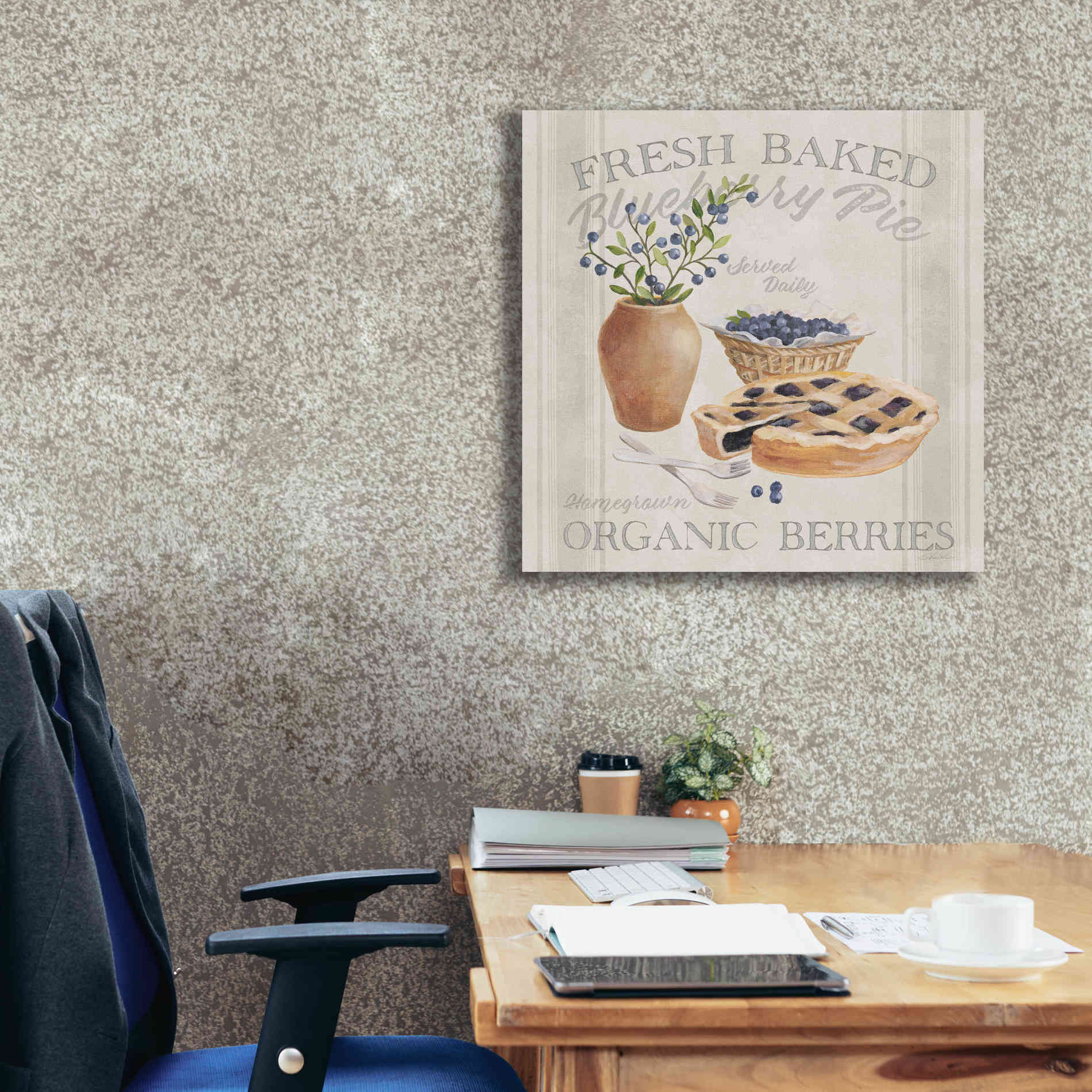 'Homemade Happiness II' by Silvia Vassileva, Canvas Wall Art,26 x 26