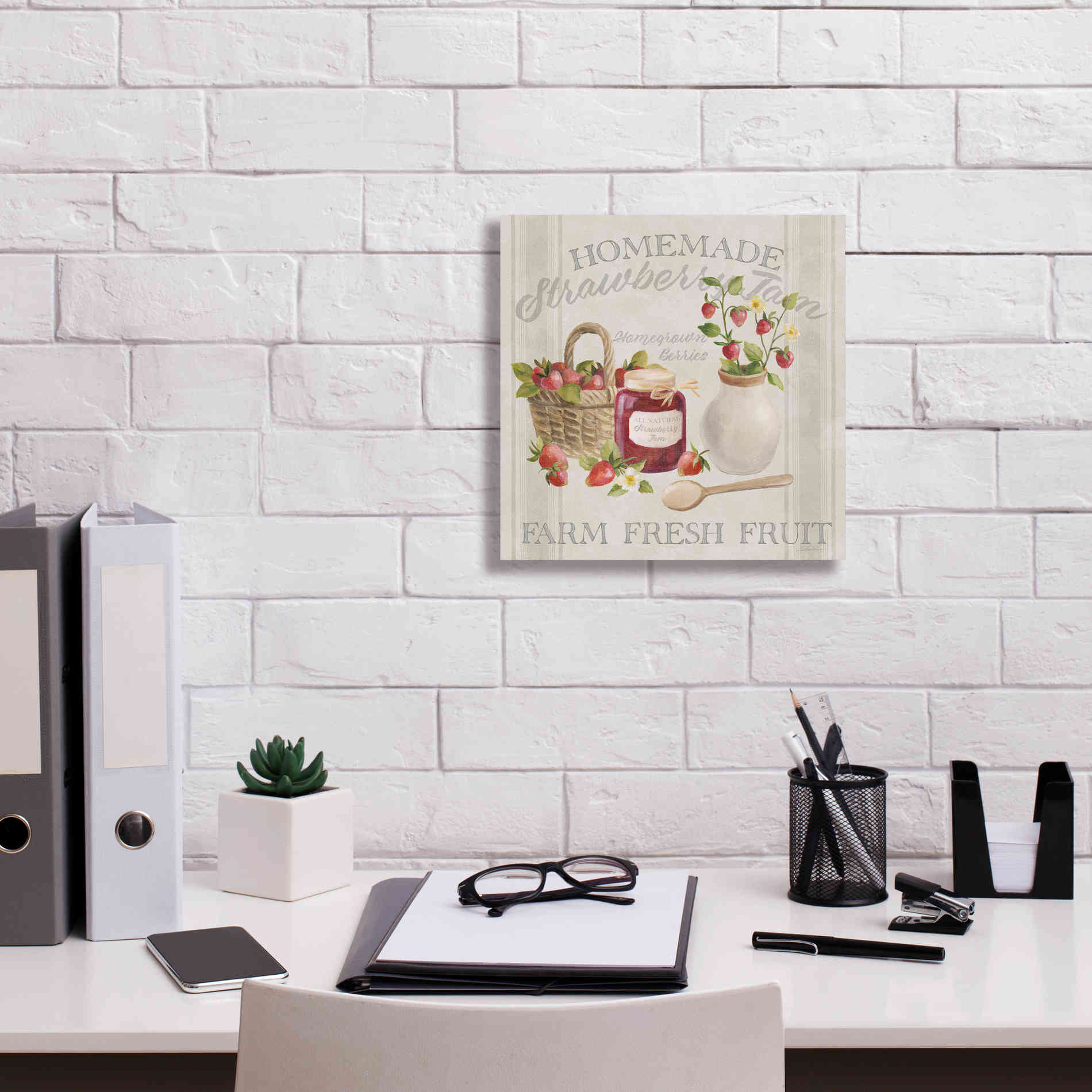 'Homemade Happiness III' by Silvia Vassileva, Canvas Wall Art,12 x 12