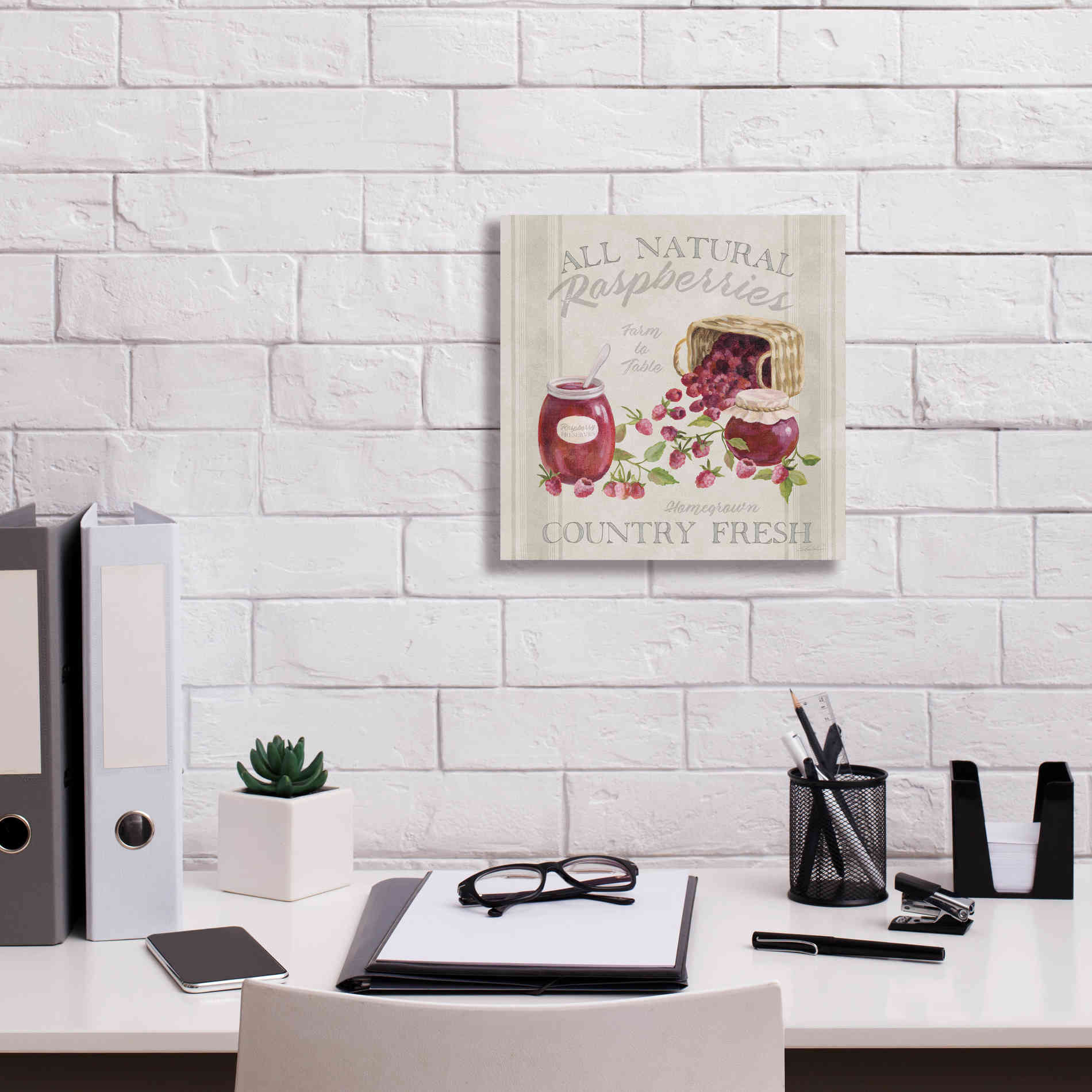 'Homemade Happiness IV' by Silvia Vassileva, Canvas Wall Art,12 x 12