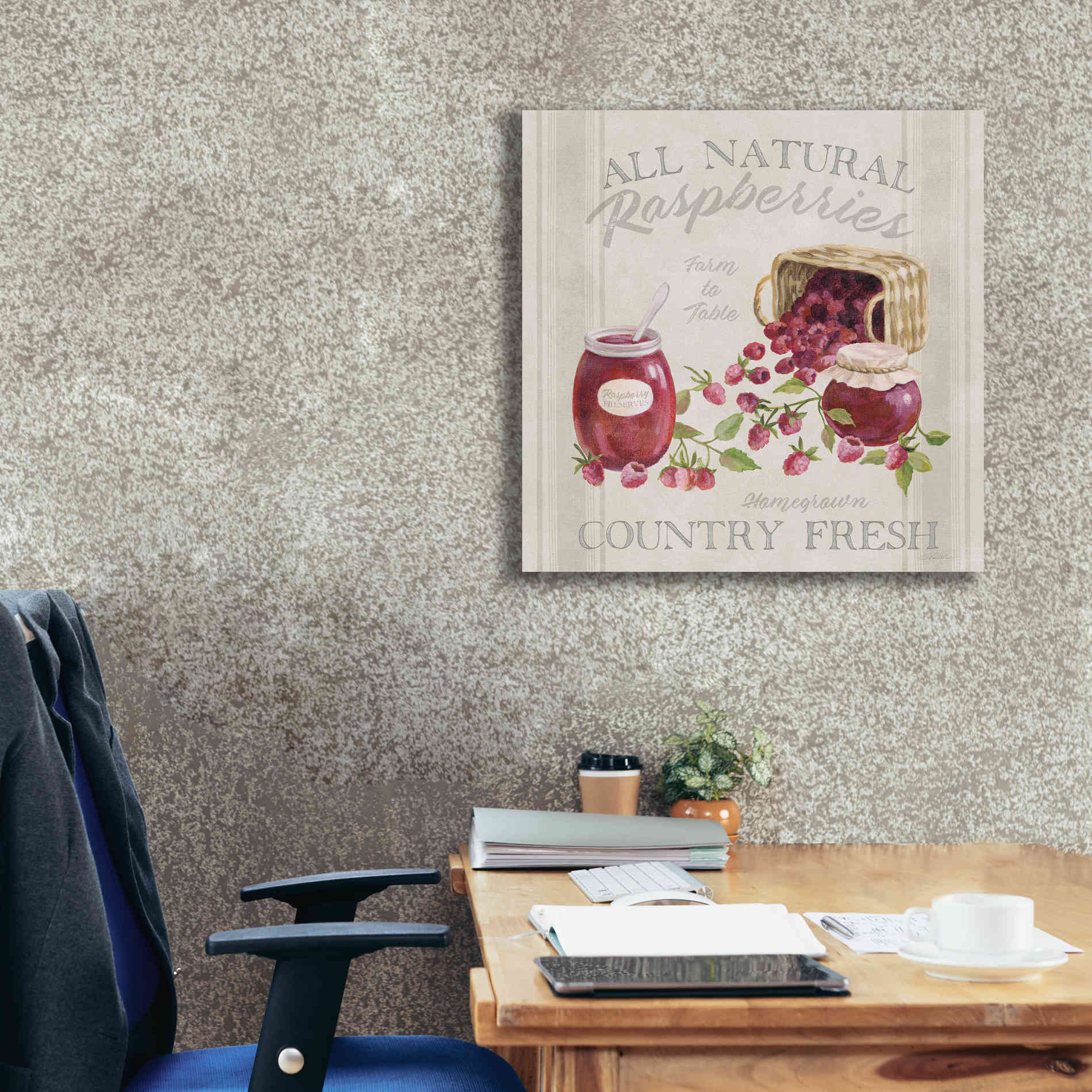 'Homemade Happiness IV' by Silvia Vassileva, Canvas Wall Art,26 x 26