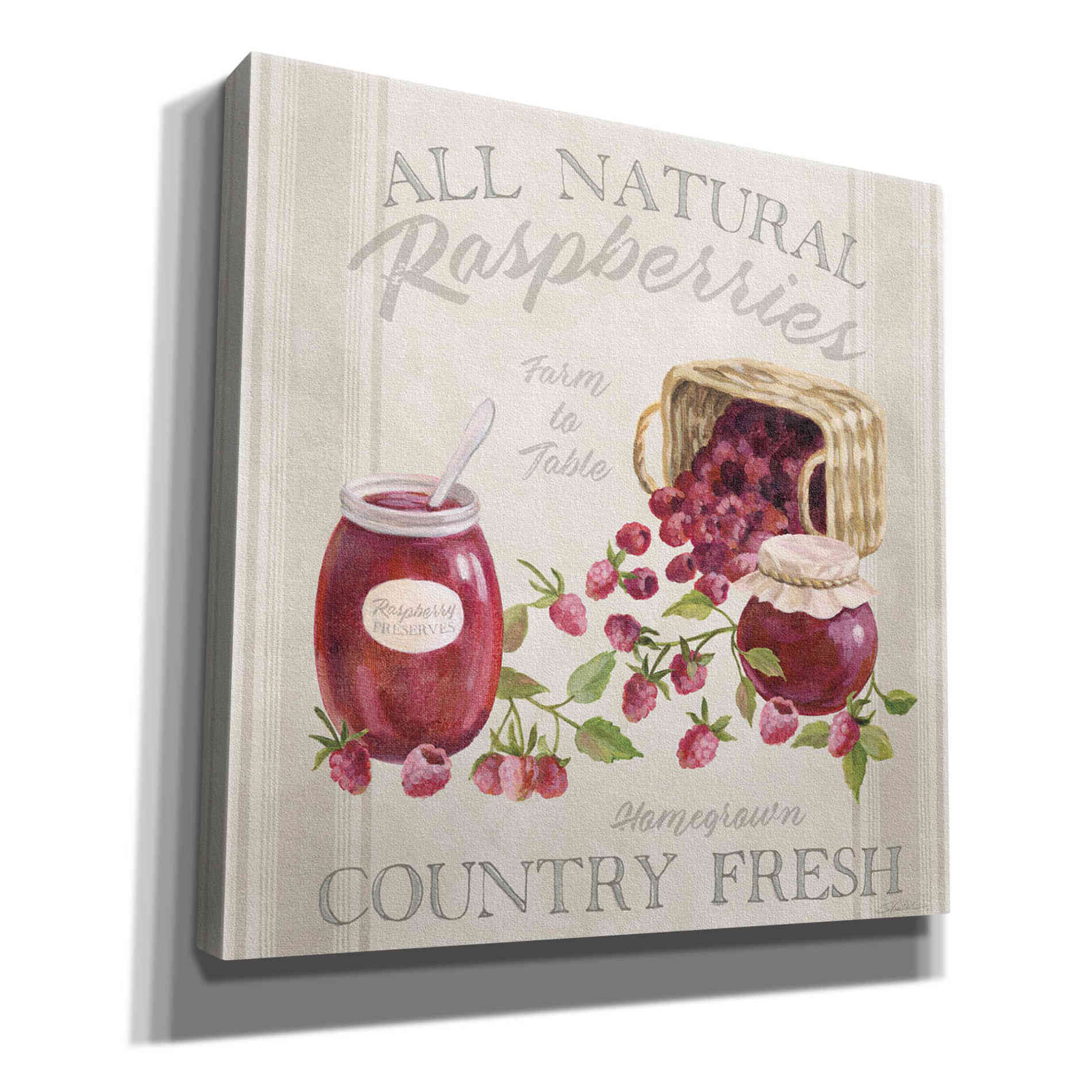 'Homemade Happiness IV' by Silvia Vassileva, Canvas Wall Art,12x12x1.1x0,18x18x1.1x0,26x26x1.74x0,37x37x1.74x0