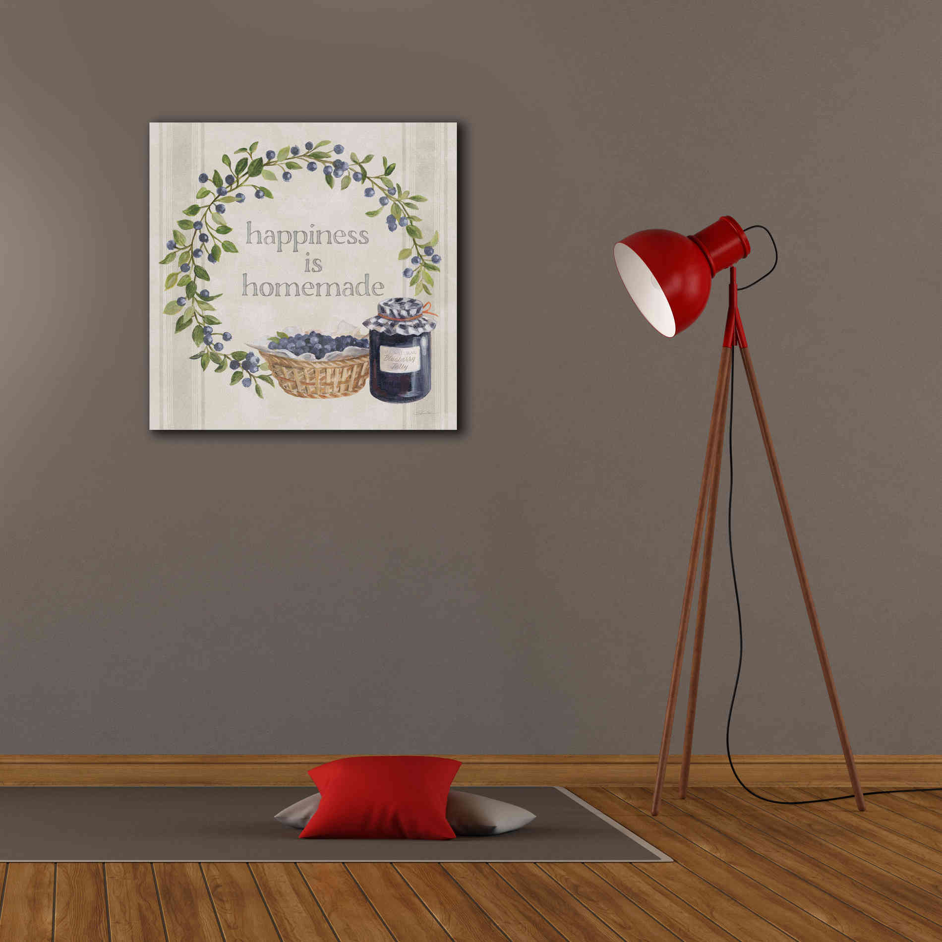 'Homemade Happiness VI' by Silvia Vassileva, Canvas Wall Art,26 x 26