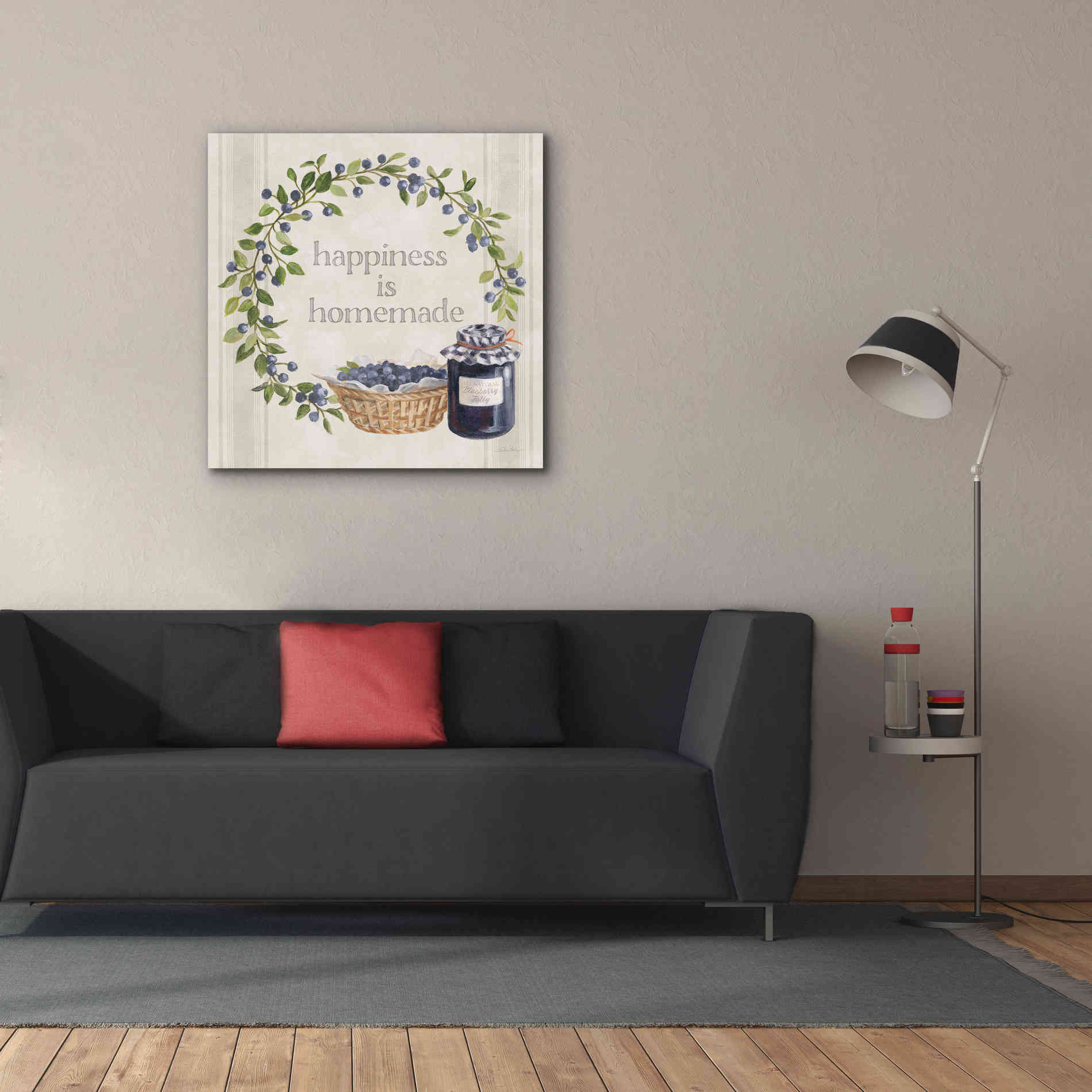 'Homemade Happiness VI' by Silvia Vassileva, Canvas Wall Art,37 x 37