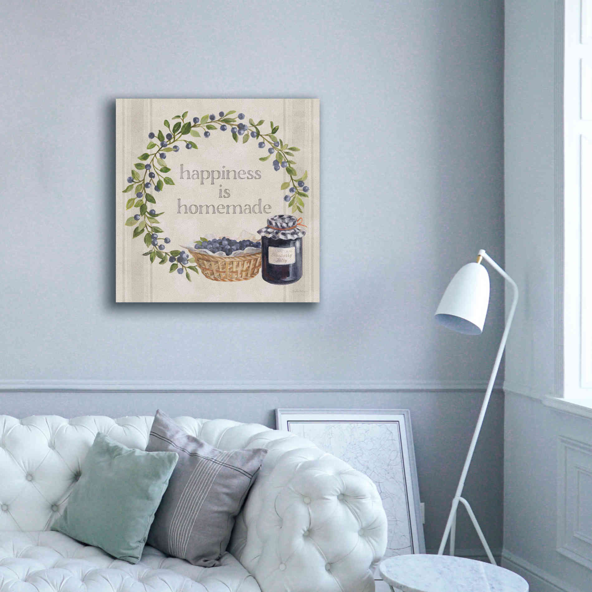 'Homemade Happiness VI' by Silvia Vassileva, Canvas Wall Art,37 x 37