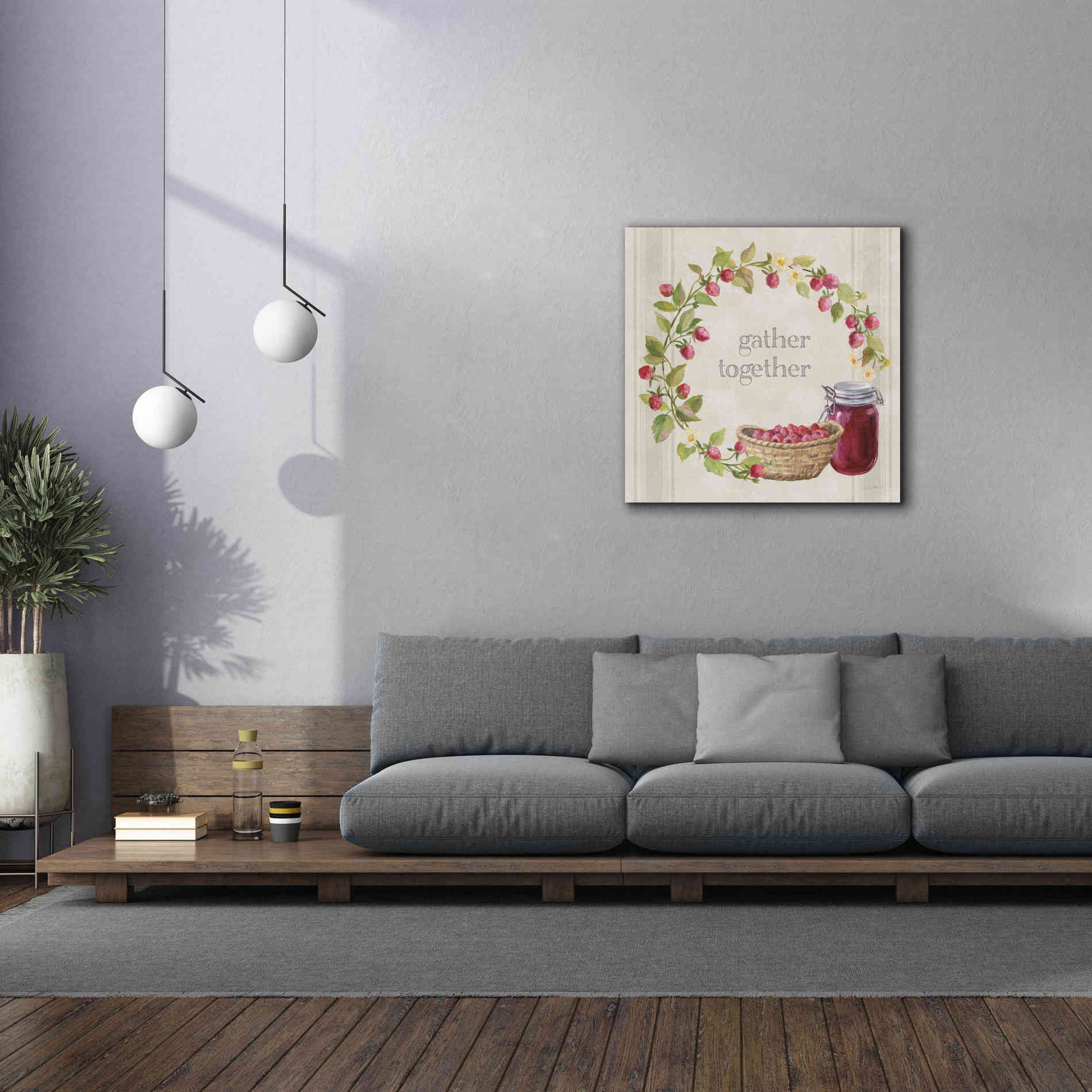 'Homemade Happiness VIII' by Silvia Vassileva, Canvas Wall Art,37 x 37