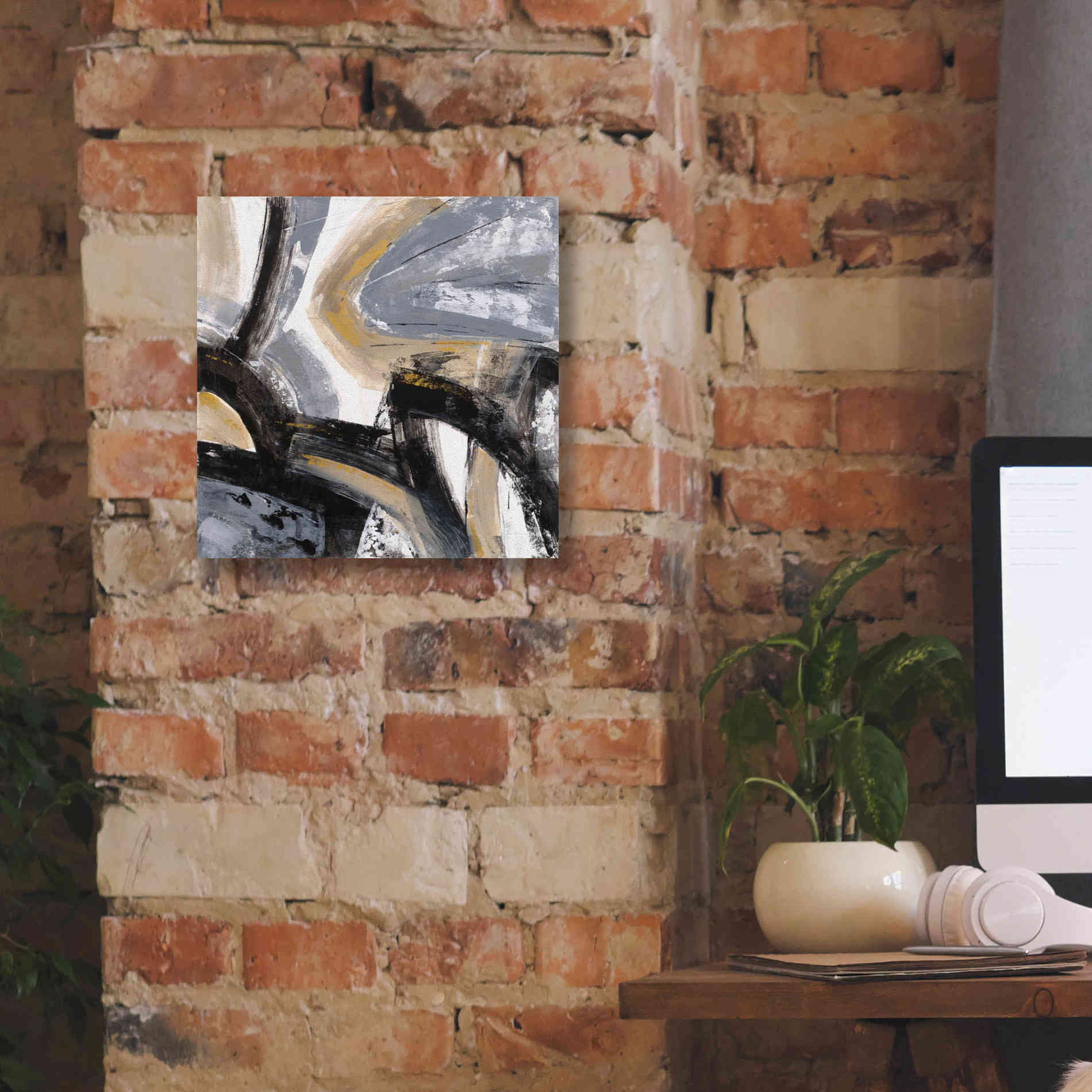 Epic Art 'Urban Graffiti I' by Silvia Vassileva, Canvas Wall Art,12 x 12