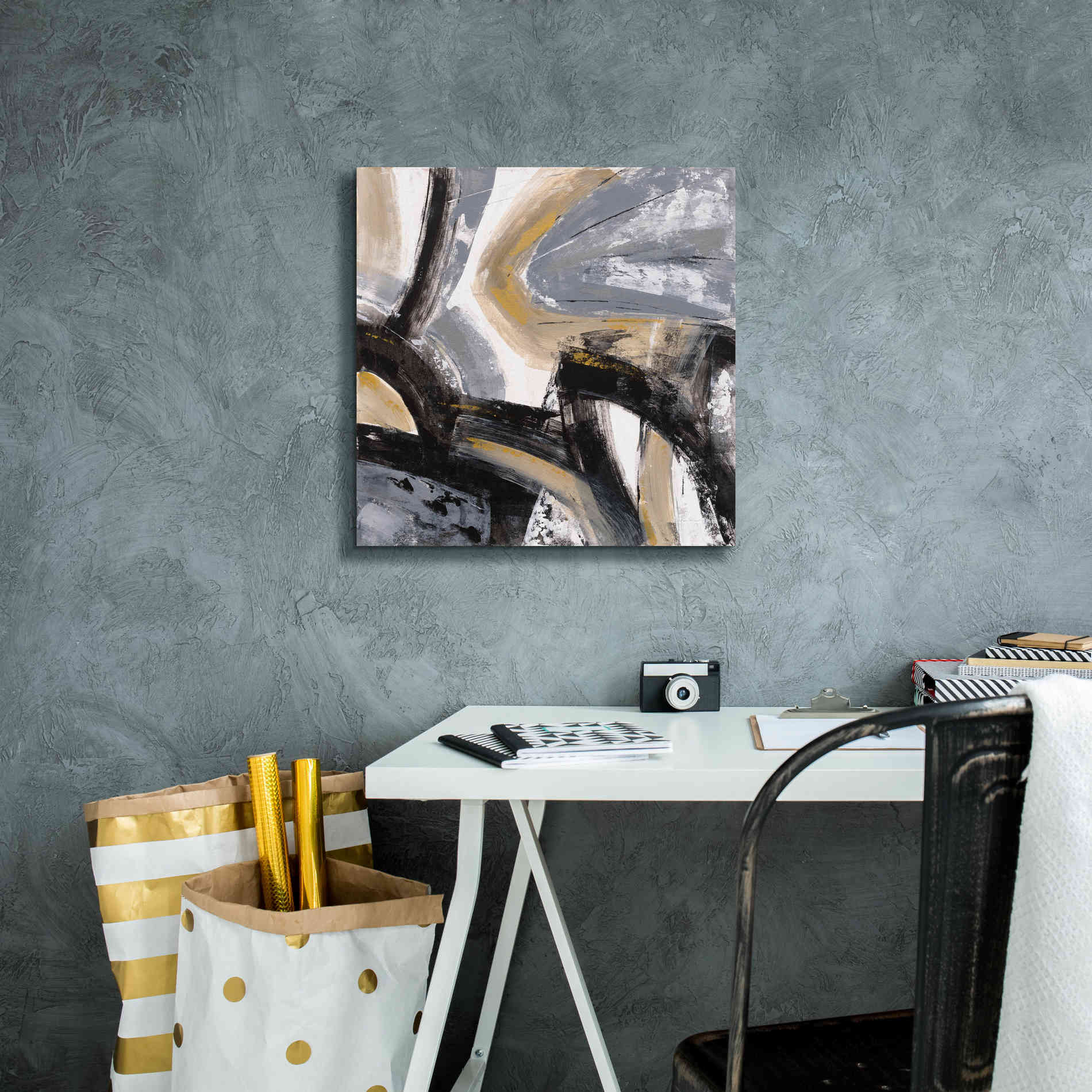 Epic Art 'Urban Graffiti I' by Silvia Vassileva, Canvas Wall Art,18 x 18