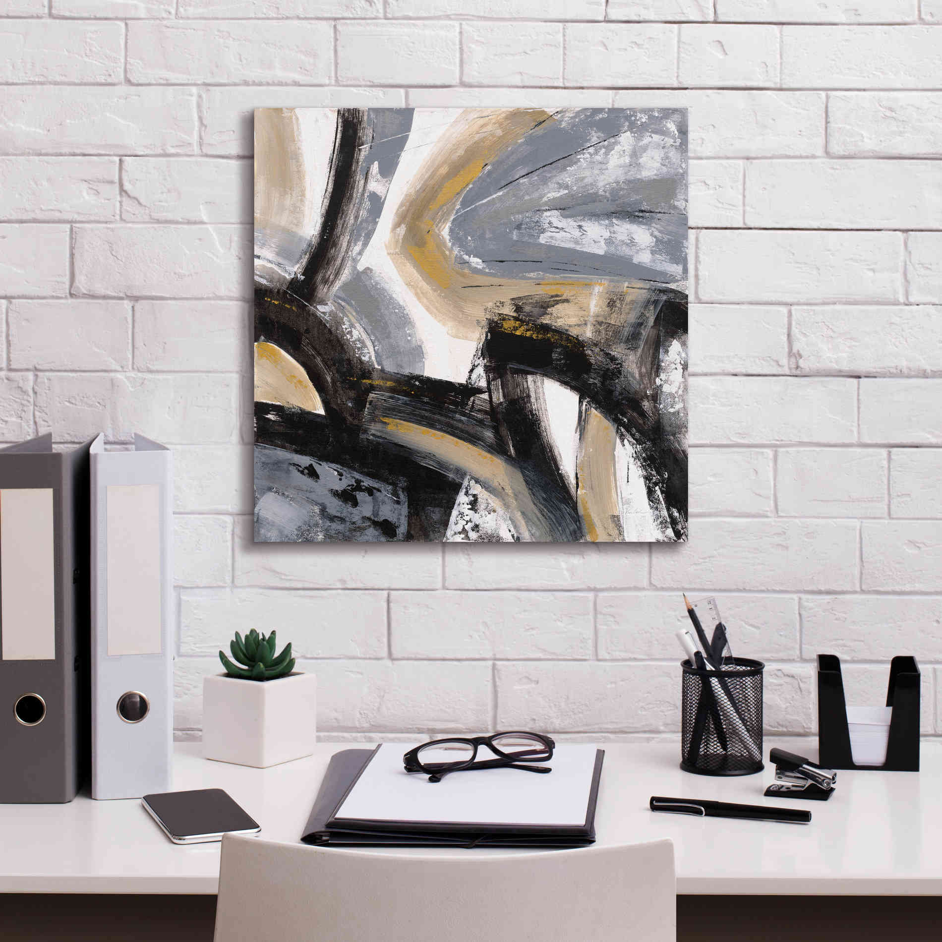 Epic Art 'Urban Graffiti I' by Silvia Vassileva, Canvas Wall Art,18 x 18