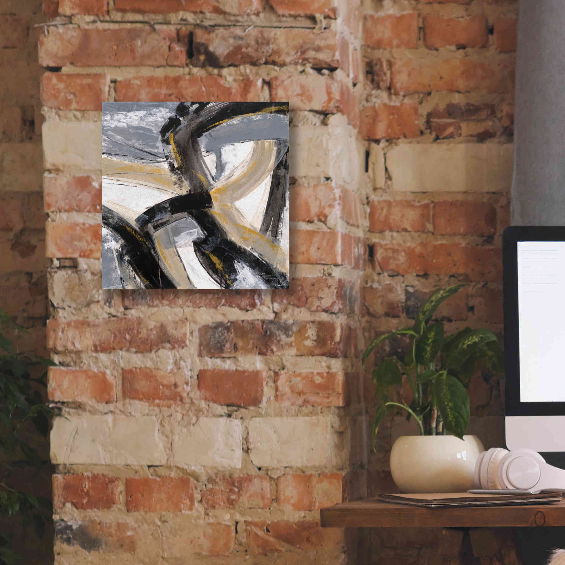 Epic Art 'Urban Graffiti II' by Silvia Vassileva, Canvas Wall Art,12 x 12