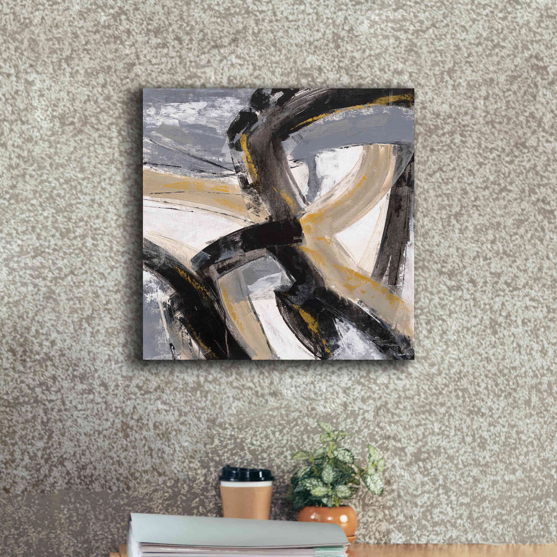 Epic Art 'Urban Graffiti II' by Silvia Vassileva, Canvas Wall Art,18 x 18