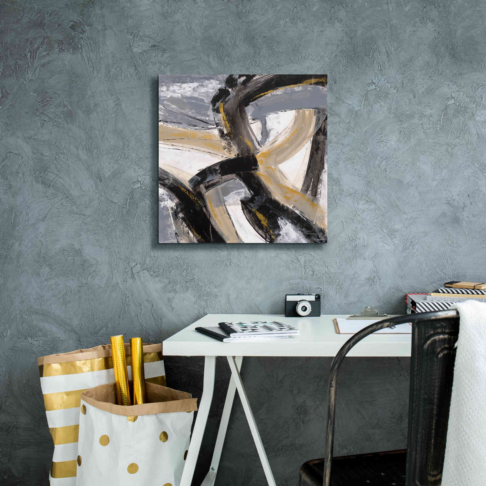 Epic Art 'Urban Graffiti II' by Silvia Vassileva, Canvas Wall Art,18 x 18