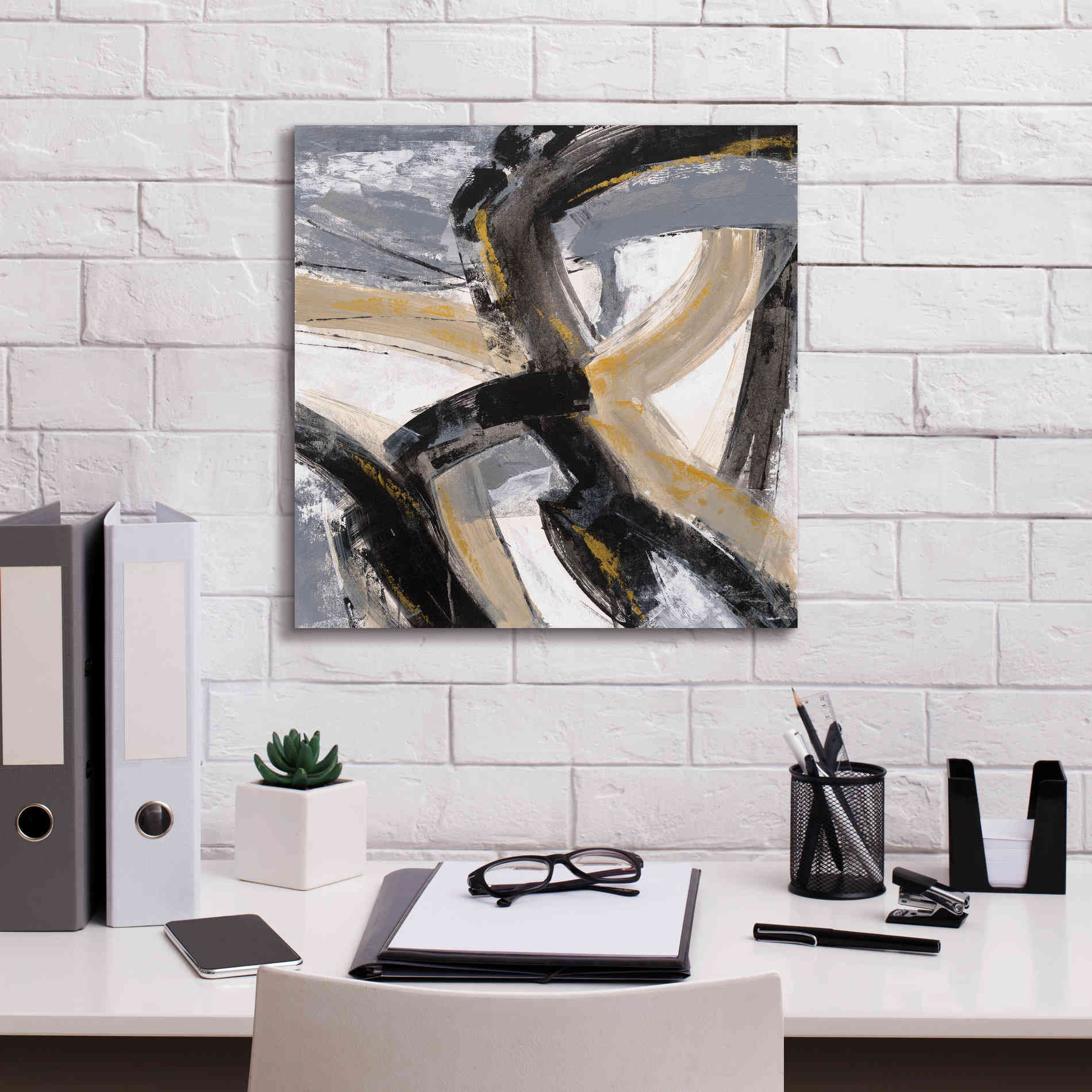 Epic Art 'Urban Graffiti II' by Silvia Vassileva, Canvas Wall Art,18 x 18