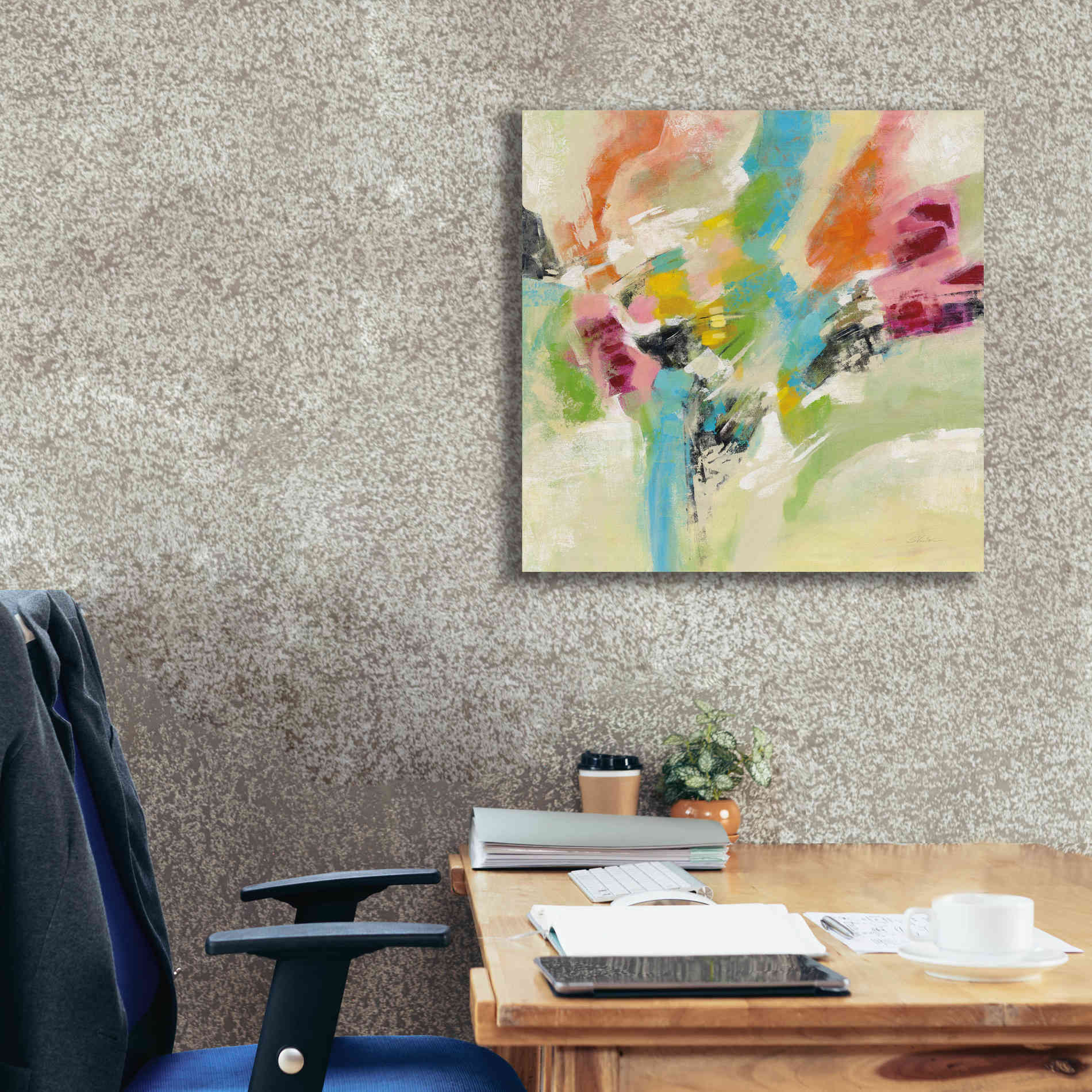 Epic Art 'Summer Lunapark' by Silvia Vassileva, Canvas Wall Art,26 x 26