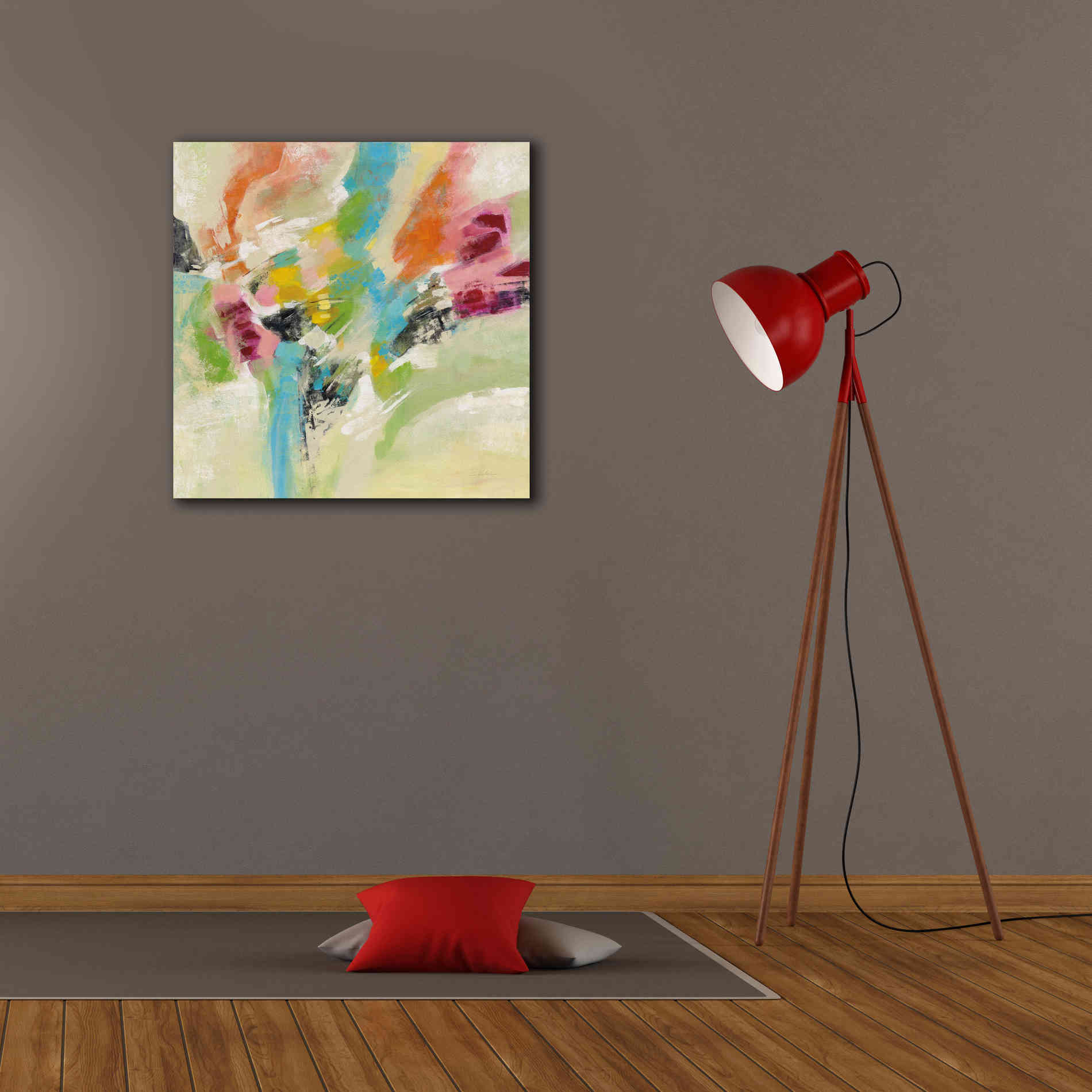 Epic Art 'Summer Lunapark' by Silvia Vassileva, Canvas Wall Art,26 x 26