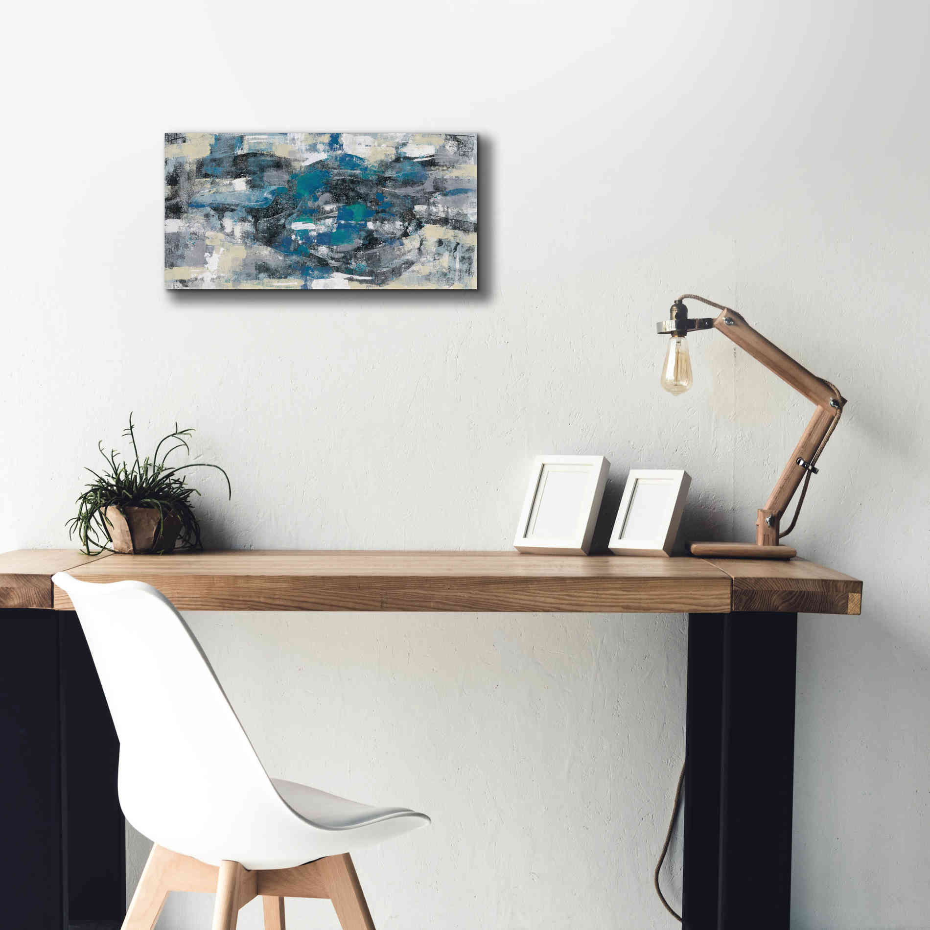 Epic Art 'Moonlight Splash' by Silvia Vassileva, Canvas Wall Art,24 x 12