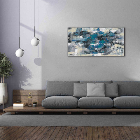 Image of Epic Art 'Moonlight Splash' by Silvia Vassileva, Canvas Wall Art,60 x 30