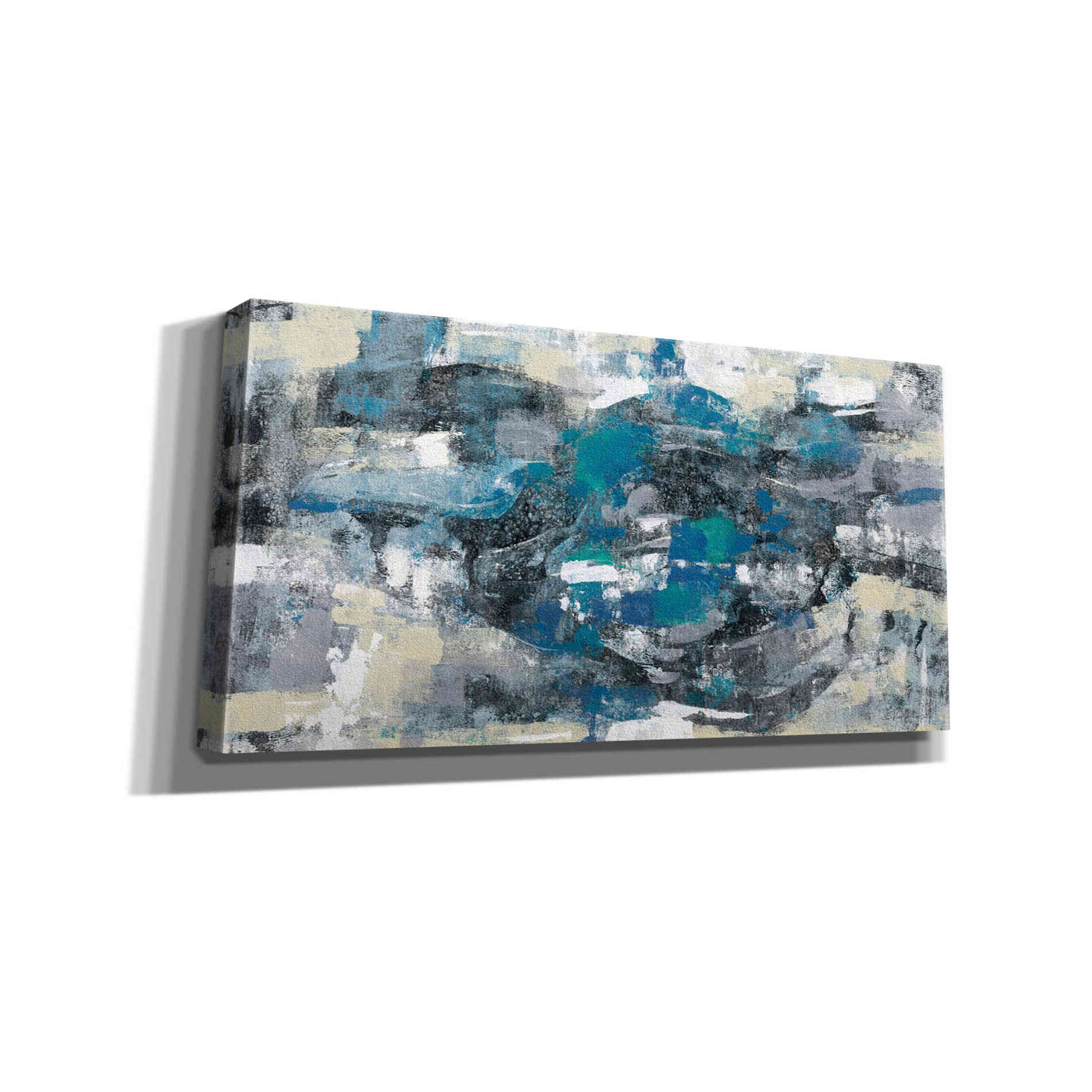 Epic Art 'Moonlight Splash' by Silvia Vassileva, Canvas Wall Art,24x12x1.1x0,40x20x1.74x0,60x30x1.74x0