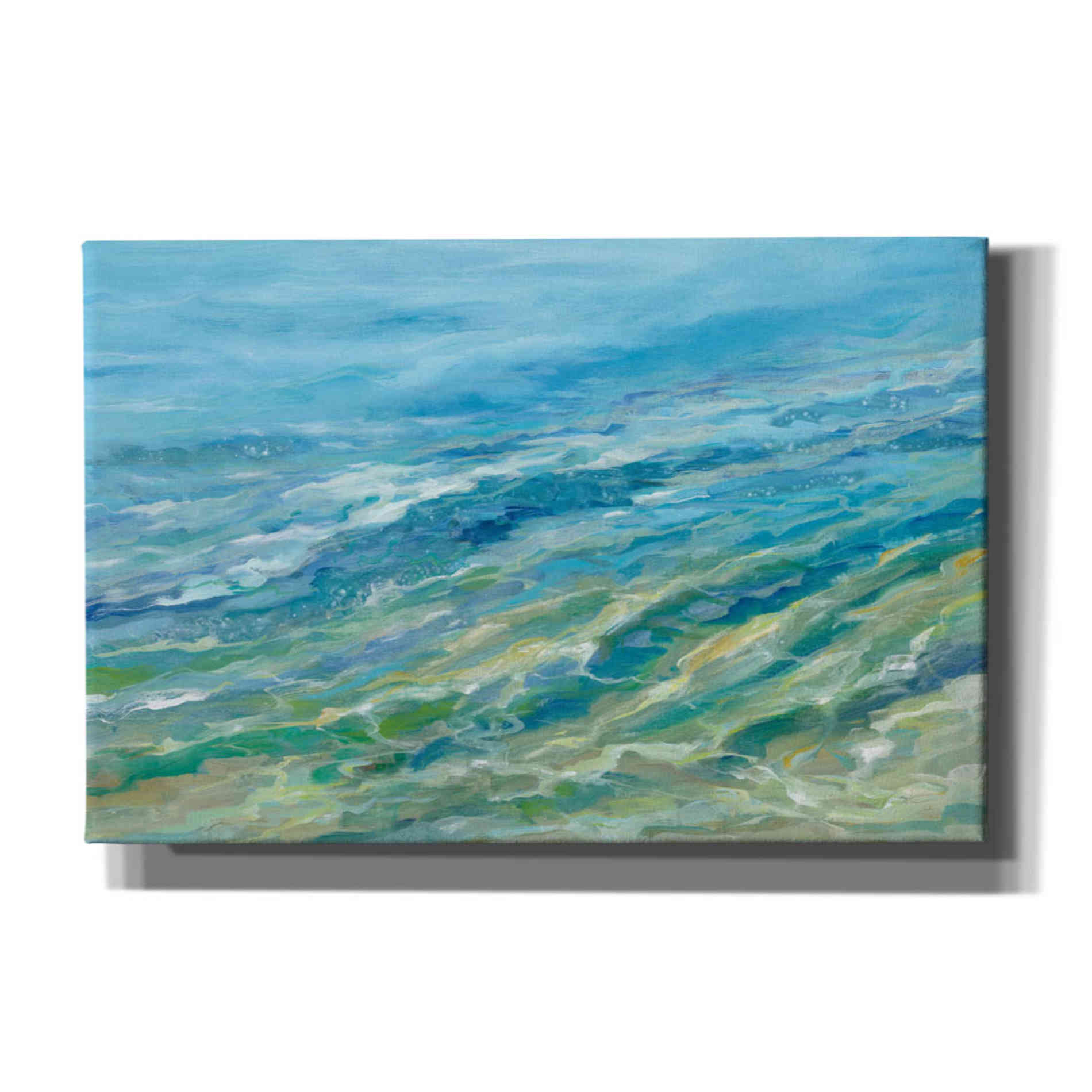 Epic Art 'Seabed' by Silvia Vassileva, Canvas Wall Art,18x12x1.1x0,26x18x1.1x0,40x26x1.74x0,60x40x1.74x0