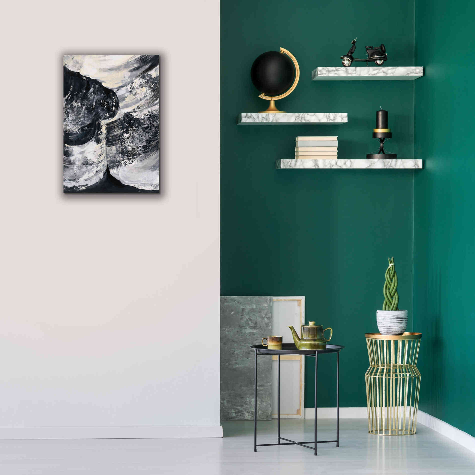 Epic Art 'Graphic Canyon II' by Silvia Vassileva, Canvas Wall Art,18 x 26