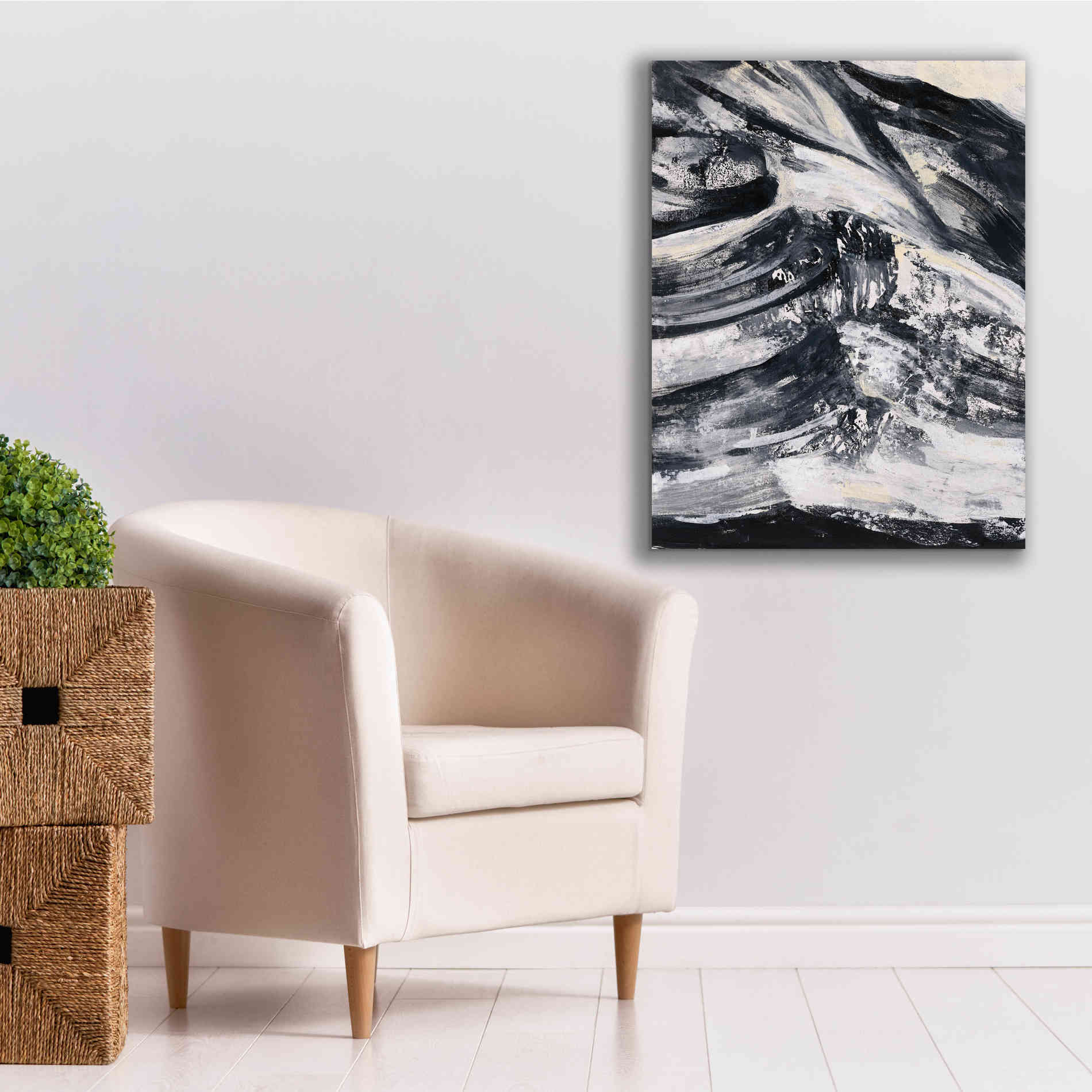 Epic Art 'Graphic Canyon III' by Silvia Vassileva, Canvas Wall Art,26 x 34