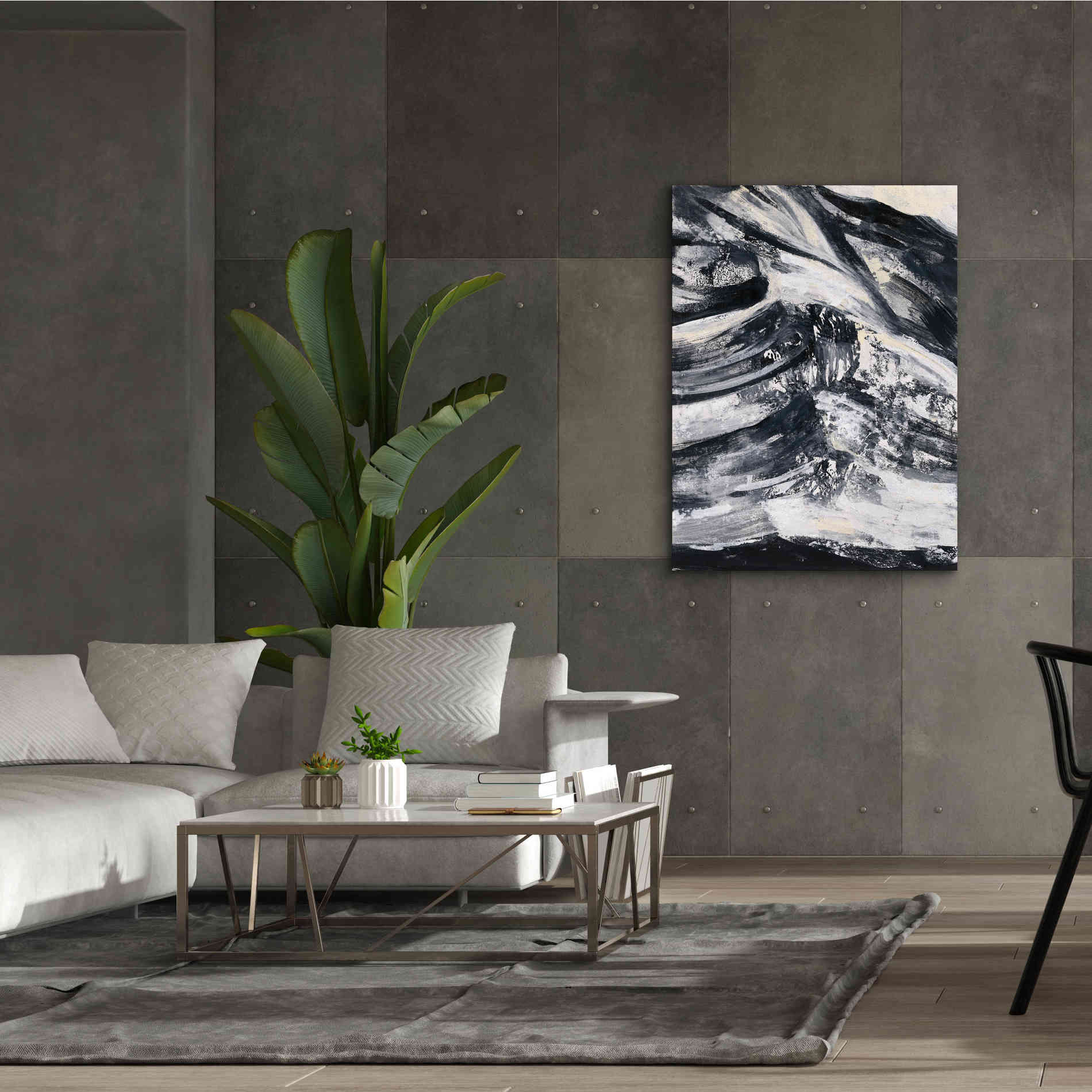 Epic Art 'Graphic Canyon III' by Silvia Vassileva, Canvas Wall Art,40 x 54