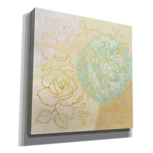Epic Art 'Mid Mod Sophisticated Floral II' by Silvia Vassileva, Canvas Wall Art,12x12x1.1x0,18x18x1.1x0,26x26x1.74x0,37x37x1.74x0