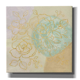 Epic Art 'Mid Mod Sophisticated Floral II' by Silvia Vassileva, Canvas Wall Art,12x12x1.1x0,18x18x1.1x0,26x26x1.74x0,37x37x1.74x0