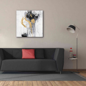 Epic Art 'Golden Rain I' by Silvia Vassileva, Canvas Wall Art,37 x 37