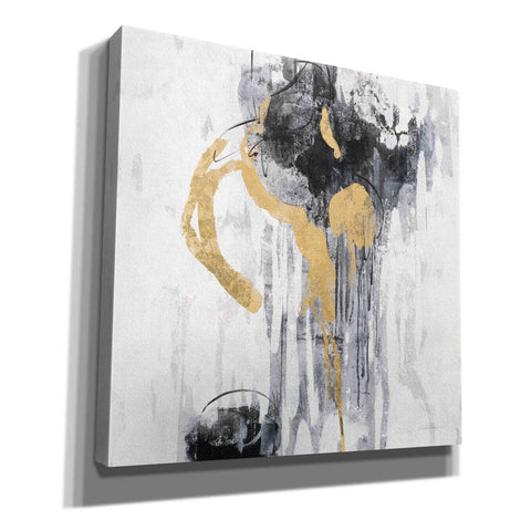 Image of Epic Art 'Golden Rain I' by Silvia Vassileva, Canvas Wall Art,12x12x1.1x0,18x18x1.1x0,26x26x1.74x0,37x37x1.74x0