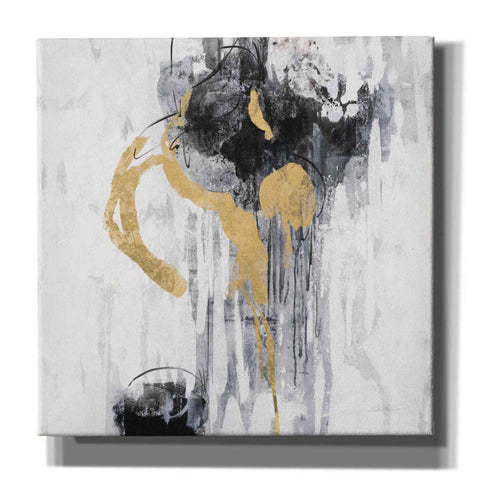 Image of Epic Art 'Golden Rain I' by Silvia Vassileva, Canvas Wall Art,12x12x1.1x0,18x18x1.1x0,26x26x1.74x0,37x37x1.74x0