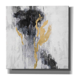 Epic Art 'Golden Rain II' by Silvia Vassileva, Canvas Wall Art,12x12x1.1x0,18x18x1.1x0,26x26x1.74x0,37x37x1.74x0