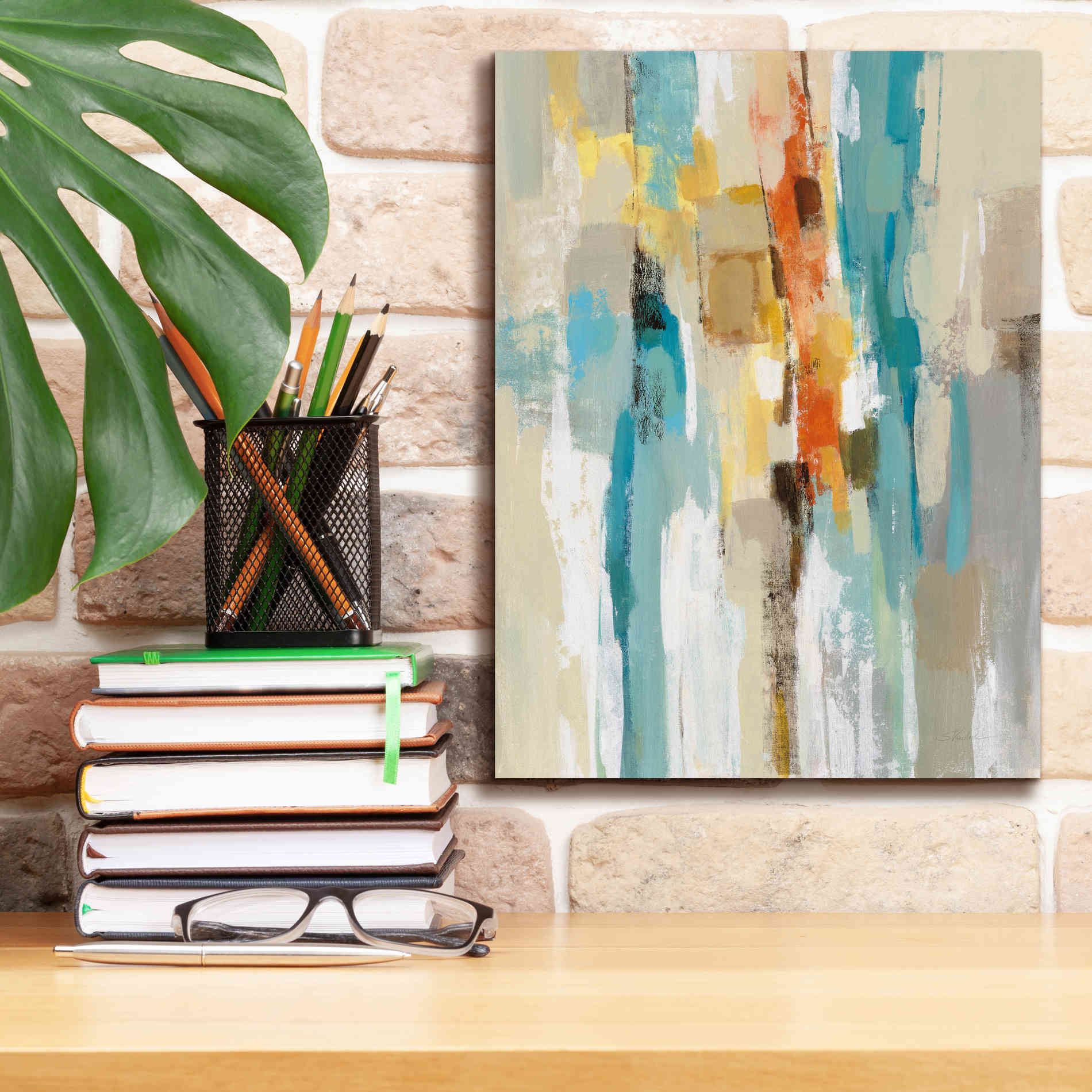 Epic Art 'Steps on Sand I' by Silvia Vassileva, Canvas Wall Art,12 x 16