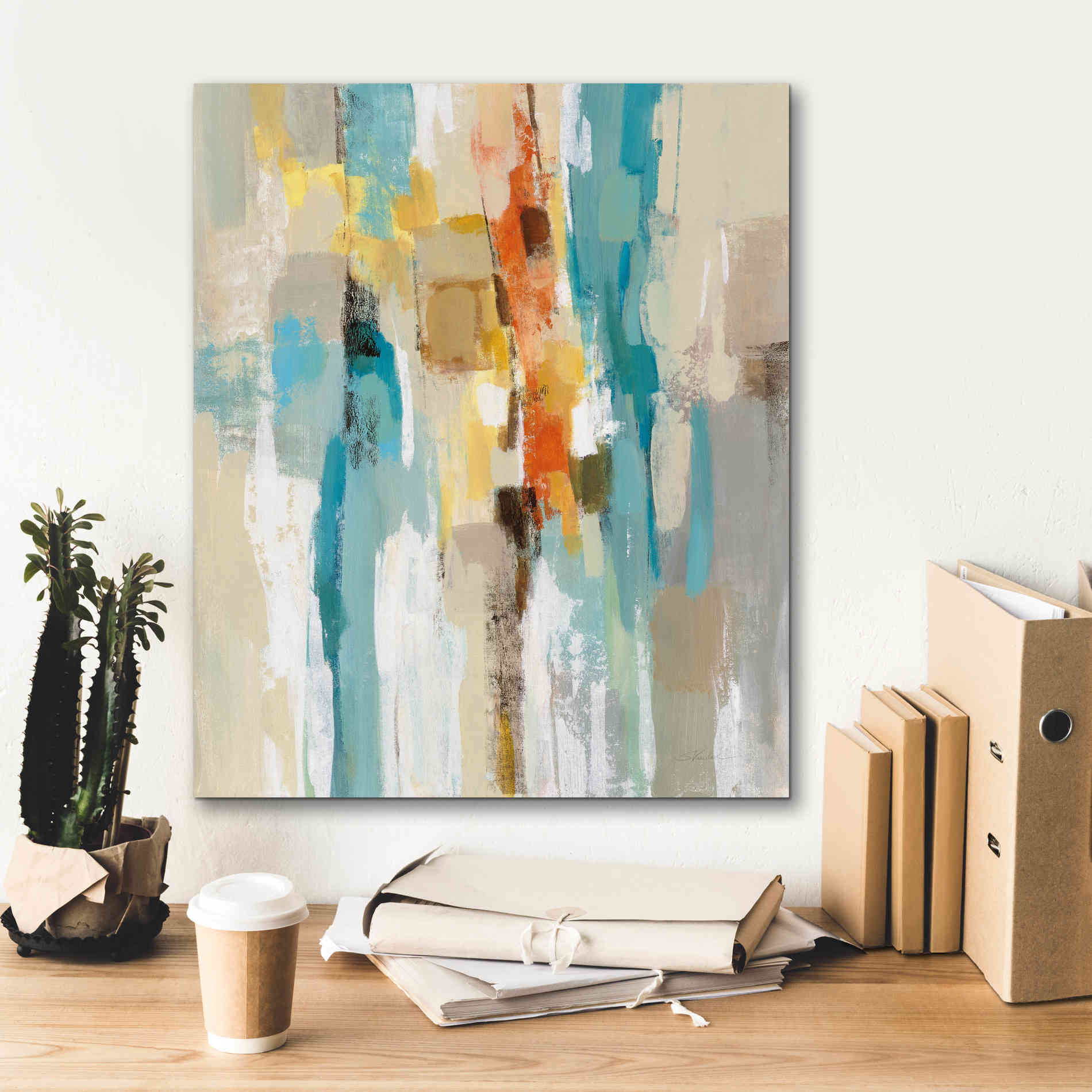 Epic Art 'Steps on Sand I' by Silvia Vassileva, Canvas Wall Art,20 x 24