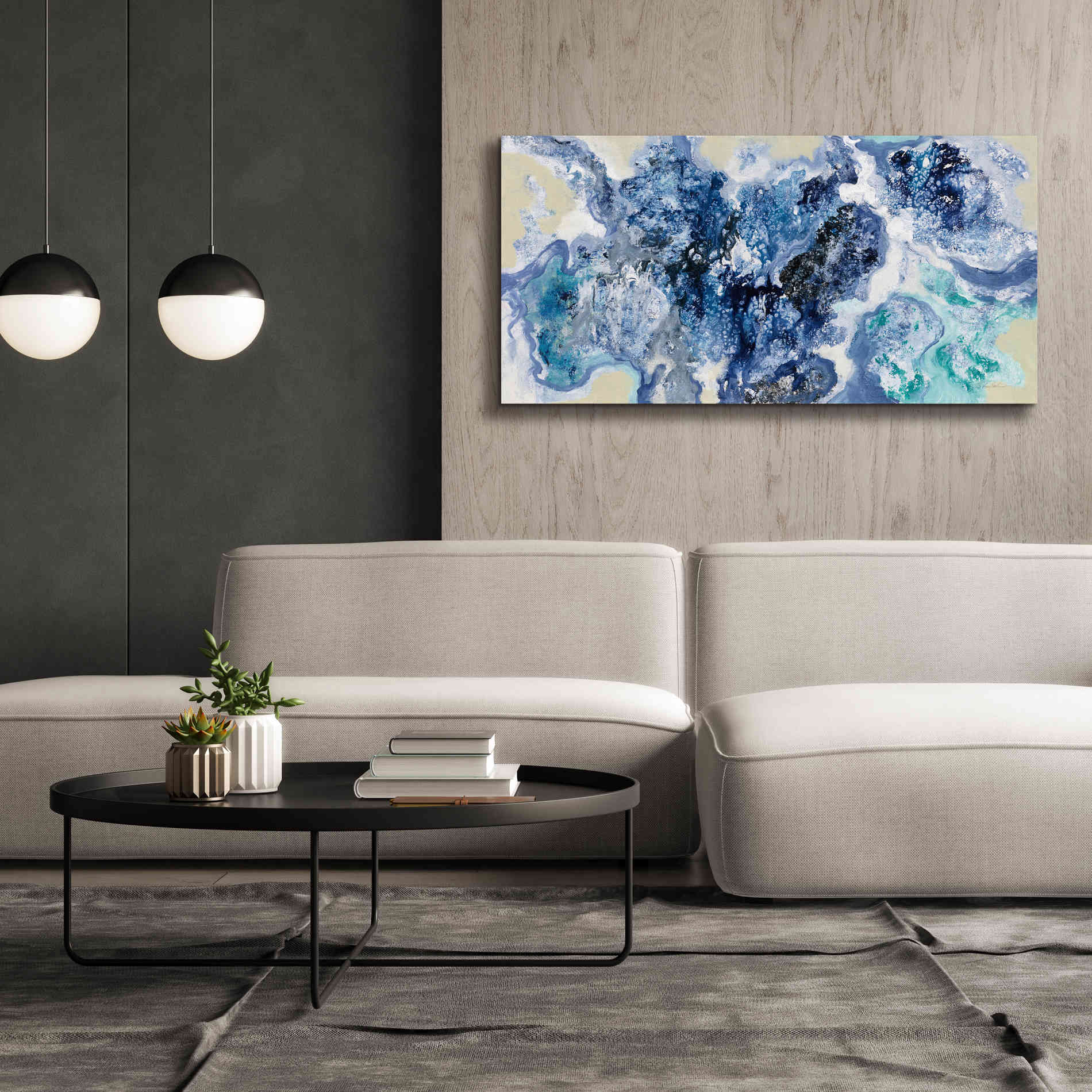 Epic Art 'Low Tide Reflections' by Silvia Vassileva, Canvas Wall Art,60 x 30